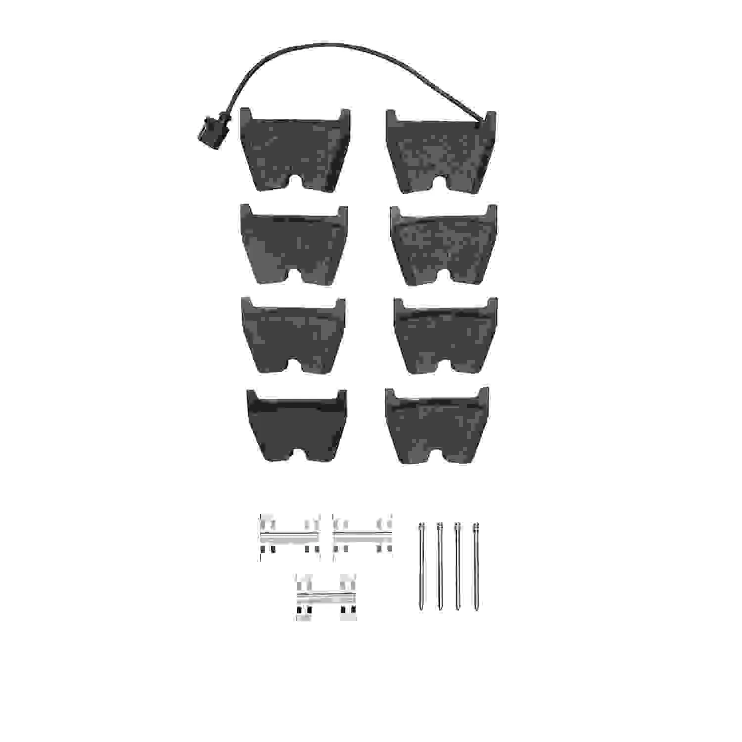 R1 Concepts 17-22 Audi RS Q3 (Mexico) Front Euro Ceramic Pads & Hardware Kit
