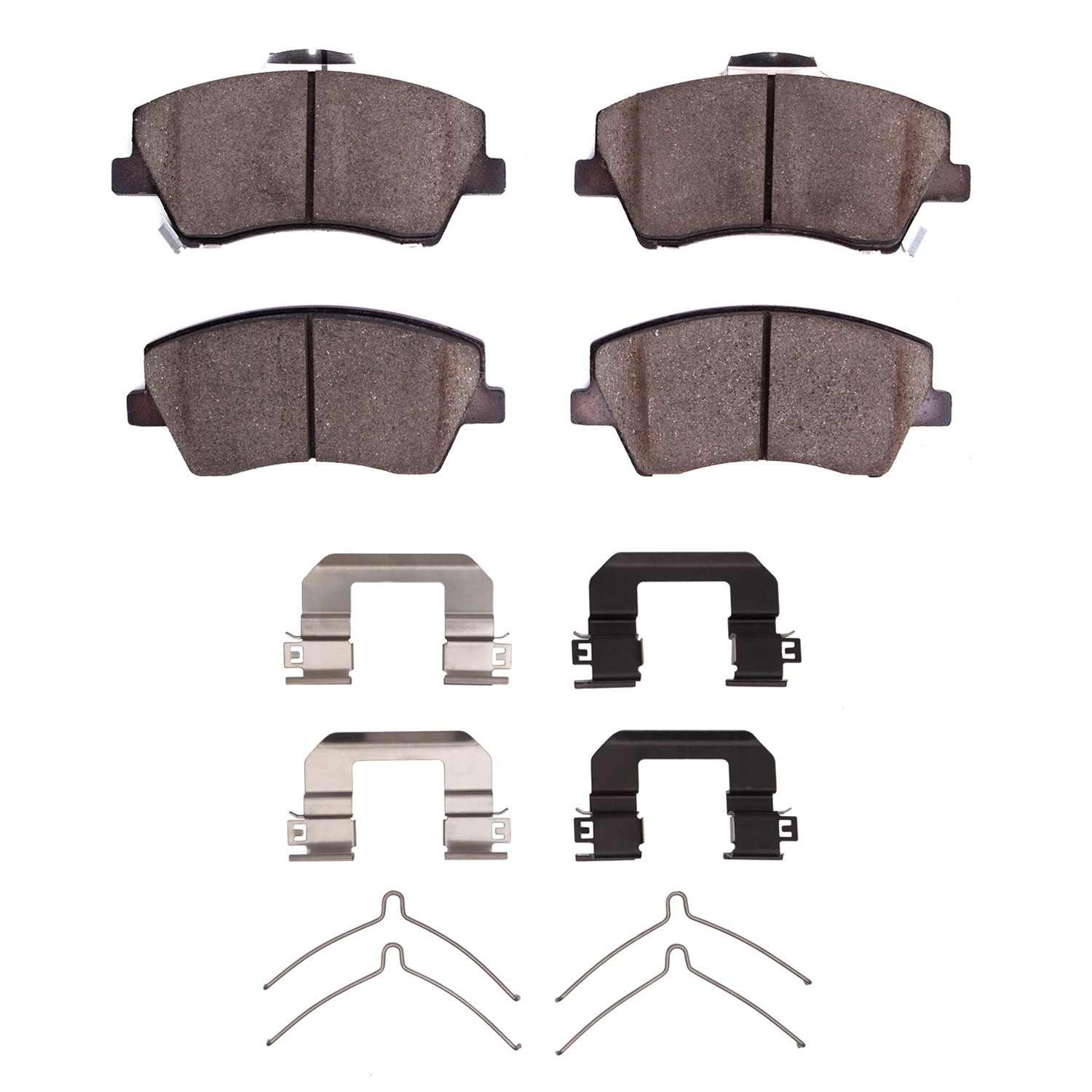 R1 Concepts 17-22 Kia Niro Front Semi Met Brake Pads and Hardware Kit