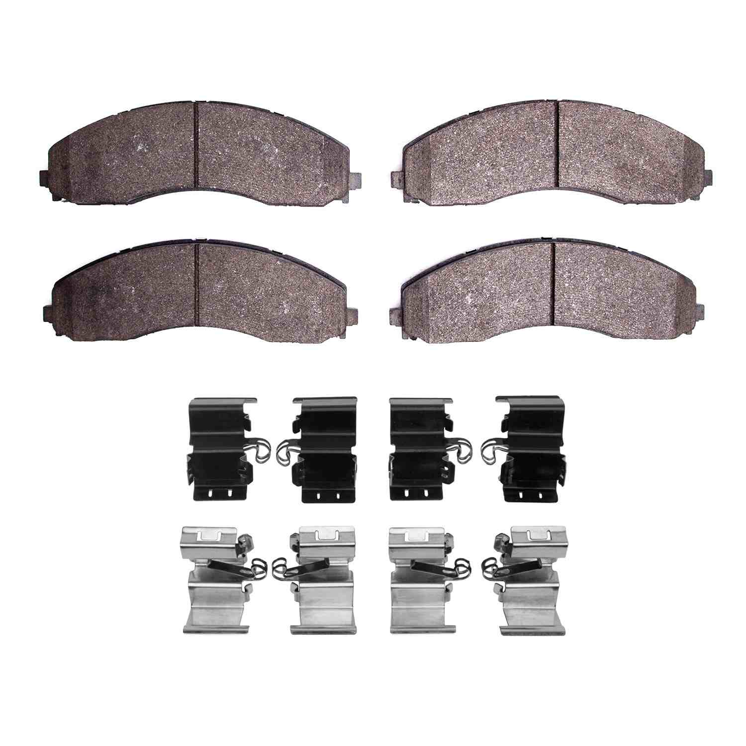 R1 Concepts 17-24 Ford F-450 Super Duty Front/Rear Performance Off-Road/Tow Brake Pads & Hardware Kit