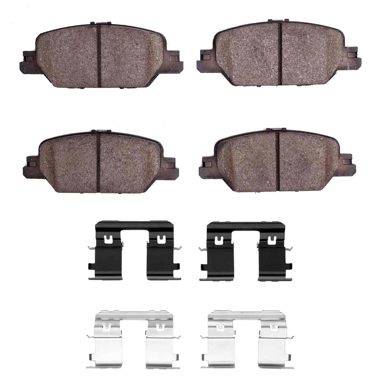 R1 Concepts 17-25 Honda CR-V Rear Optimum OE Pads & Hardware Kit