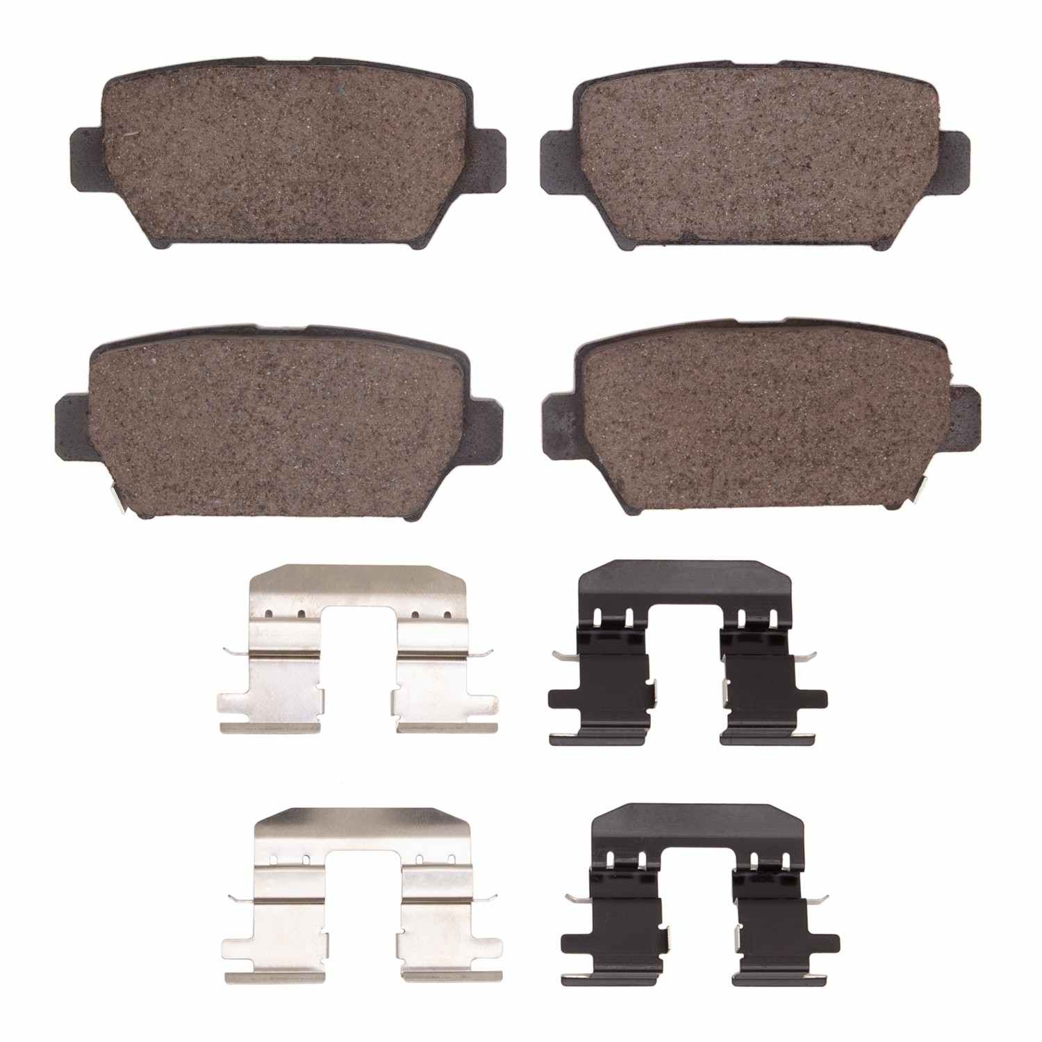 R1 Concepts 18-25 Mitsubishi Eclipse Cross Rear Semi Met Brake Pads and Hardware Kit