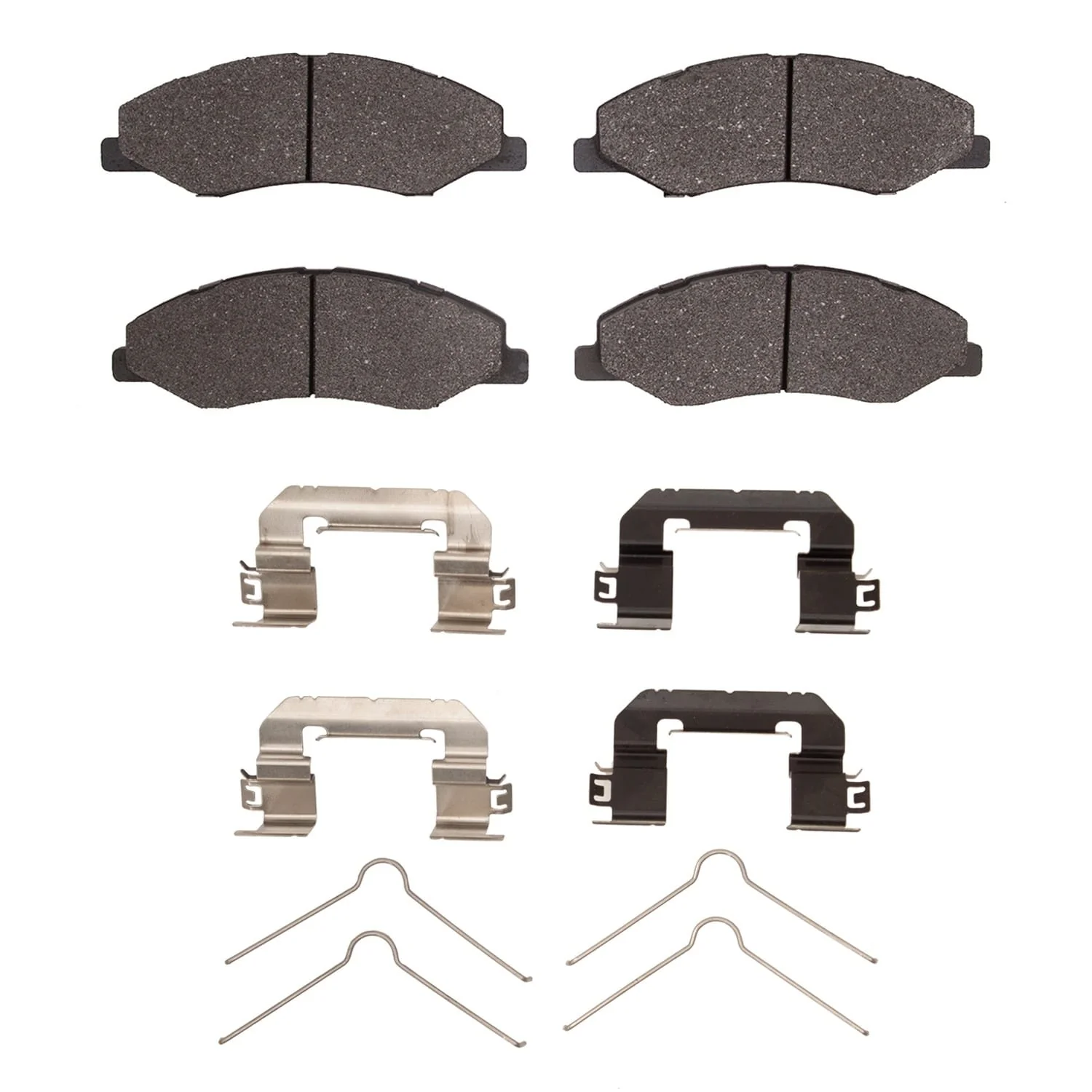 R1 Concepts 18-26 Honda Odyssey Front Semi Met Brake Pads and Hardware Kit