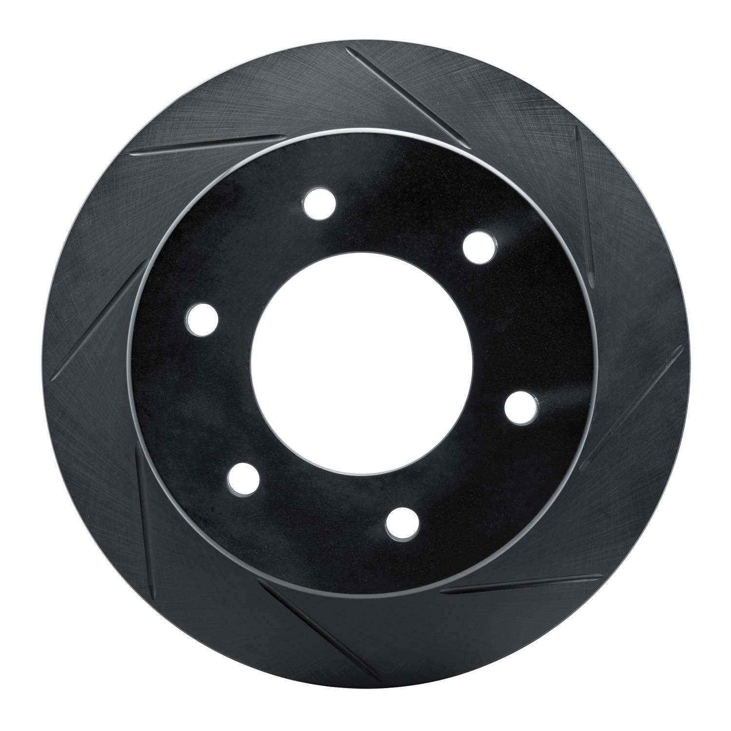 R1 Concepts 19-21 Ford Bronco Rear Right Slotted Black Brake Rotor