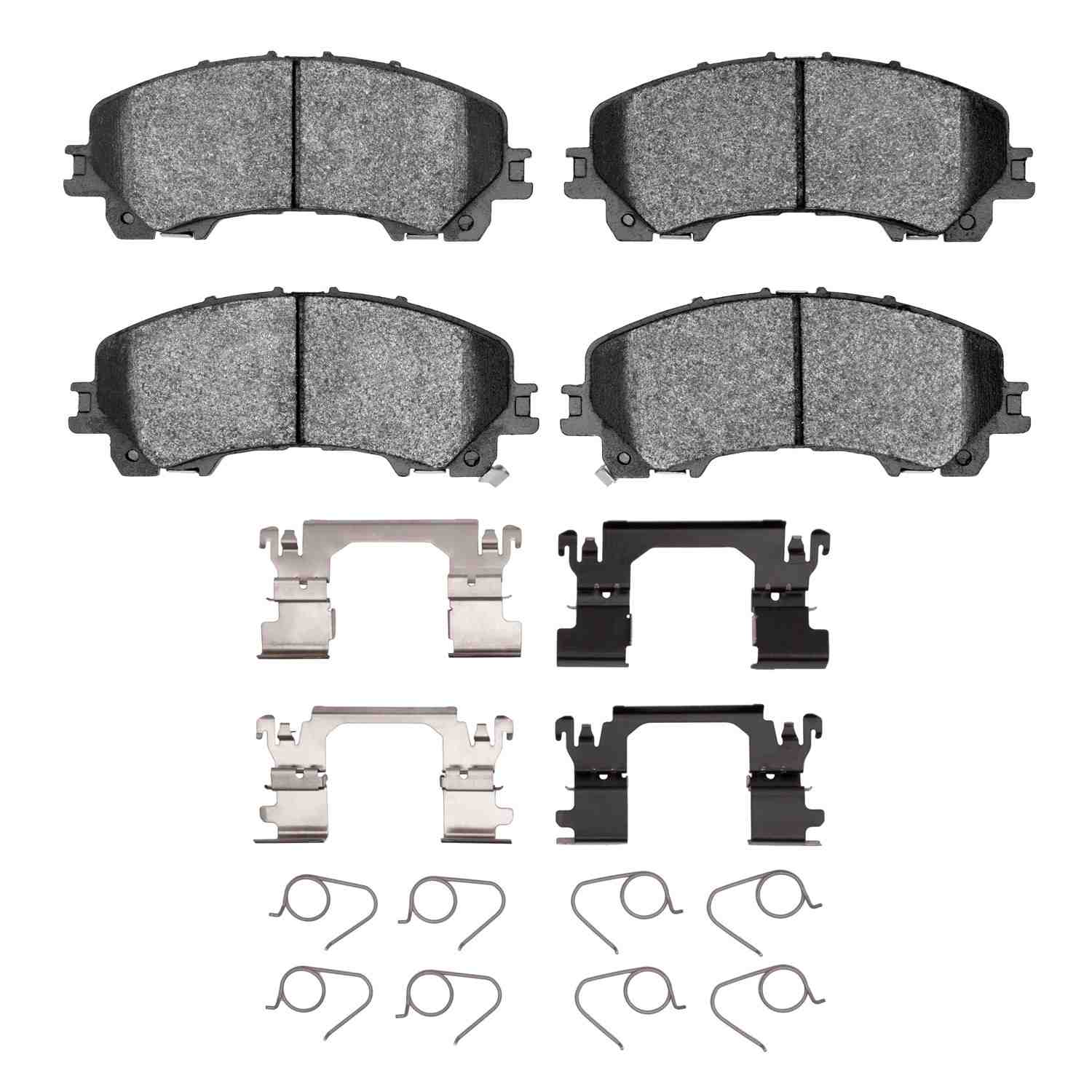 R1 Concepts 19-25 Infiniti Qx55 Front Semi Met Brake Pads and Hardware Kit