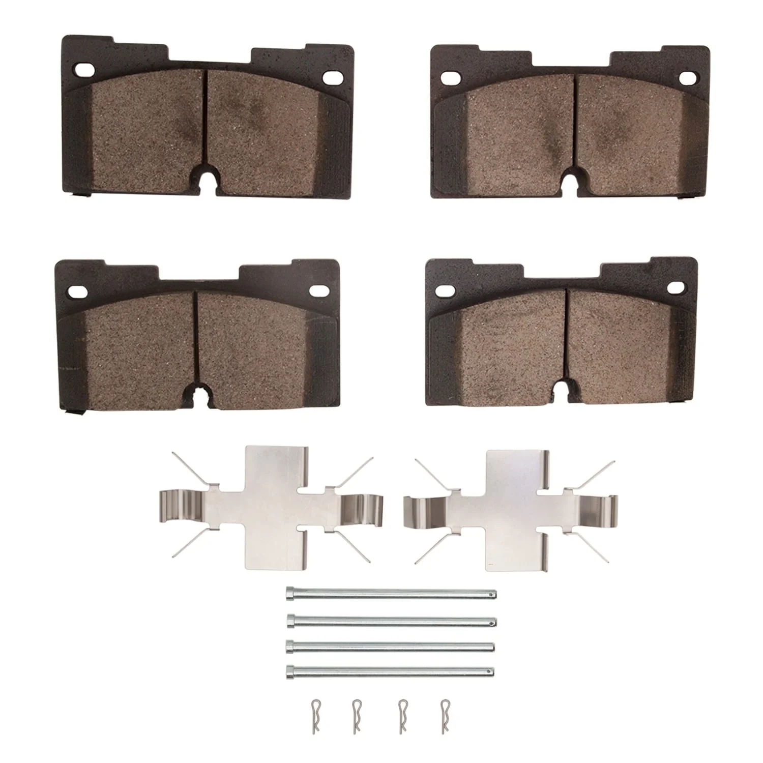 R1 Concepts 19-26 GMC Yukon Xl Front Semi Met Brake Pads and Hardware Kit