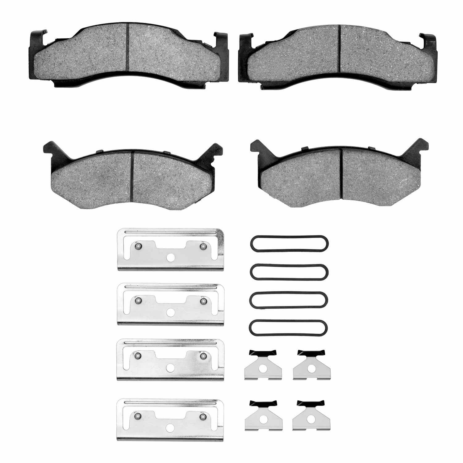 R1 Concepts 1973-1997 Chrysler Town & Country Front R1 Concepts Super Duty Pads & Hardware Kit