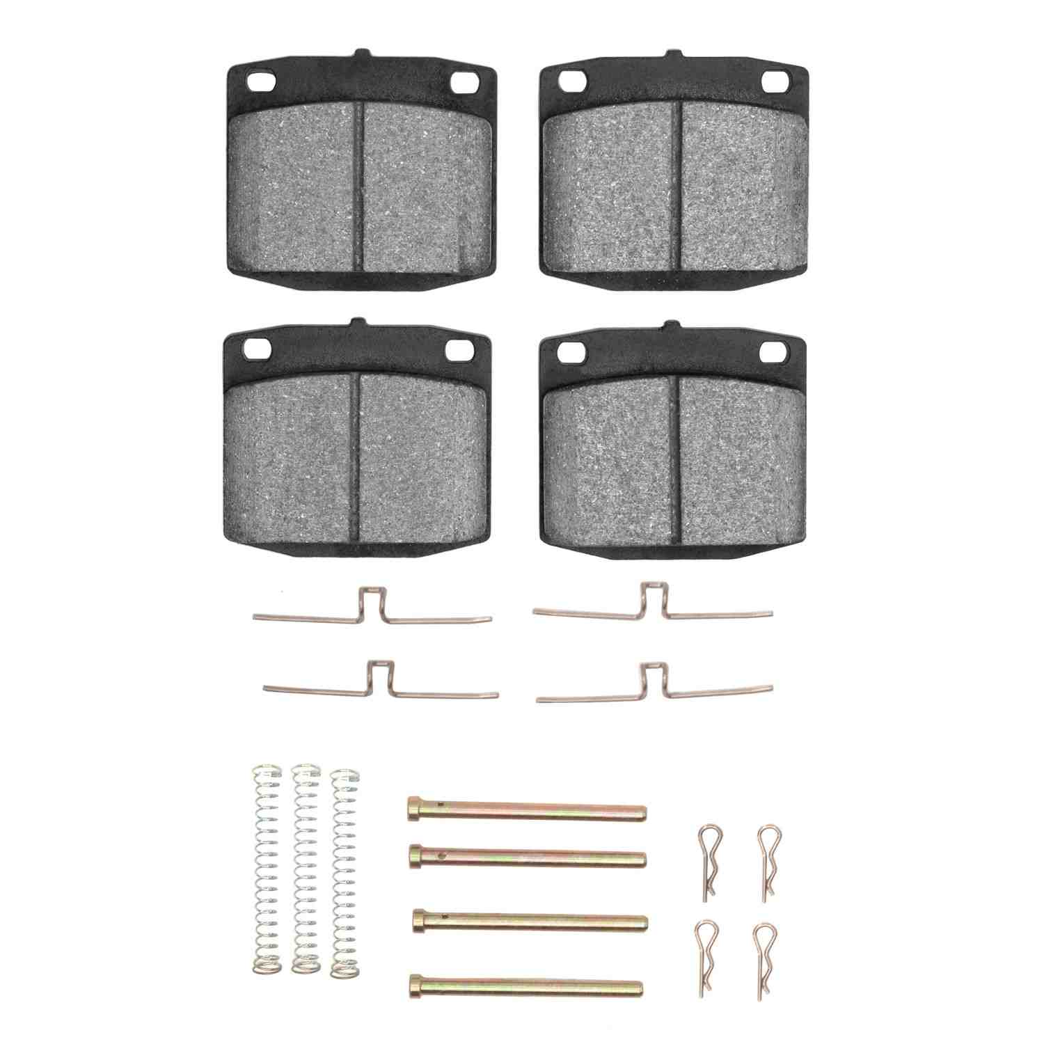 R1 Concepts 1974-1982 Honda Civic Wagon Front R1 Concepts Optimum OE Pads & Hardware Kit