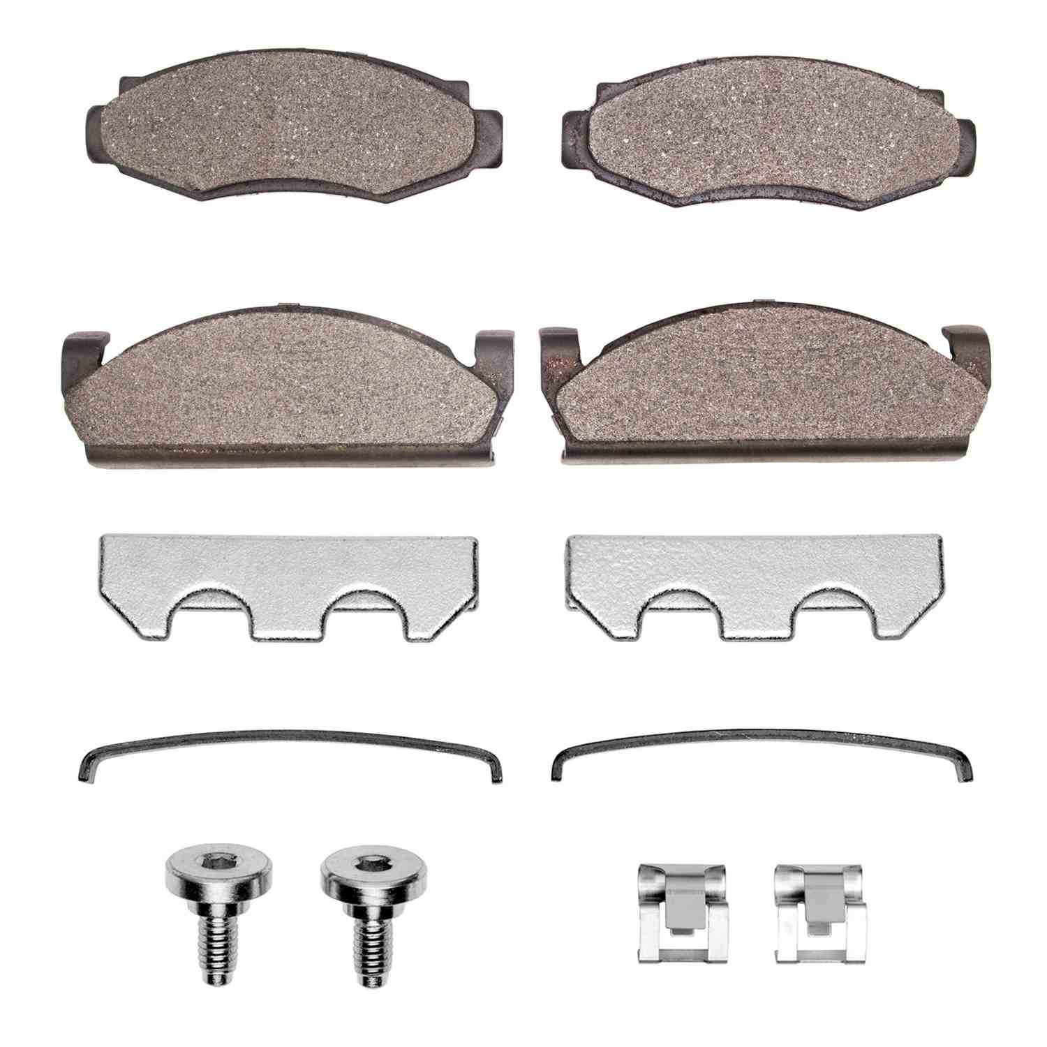 R1 Concepts 1974-1983 American Motors Eagle Front R1 Concepts Optimum OE Pads & Hardware Kit