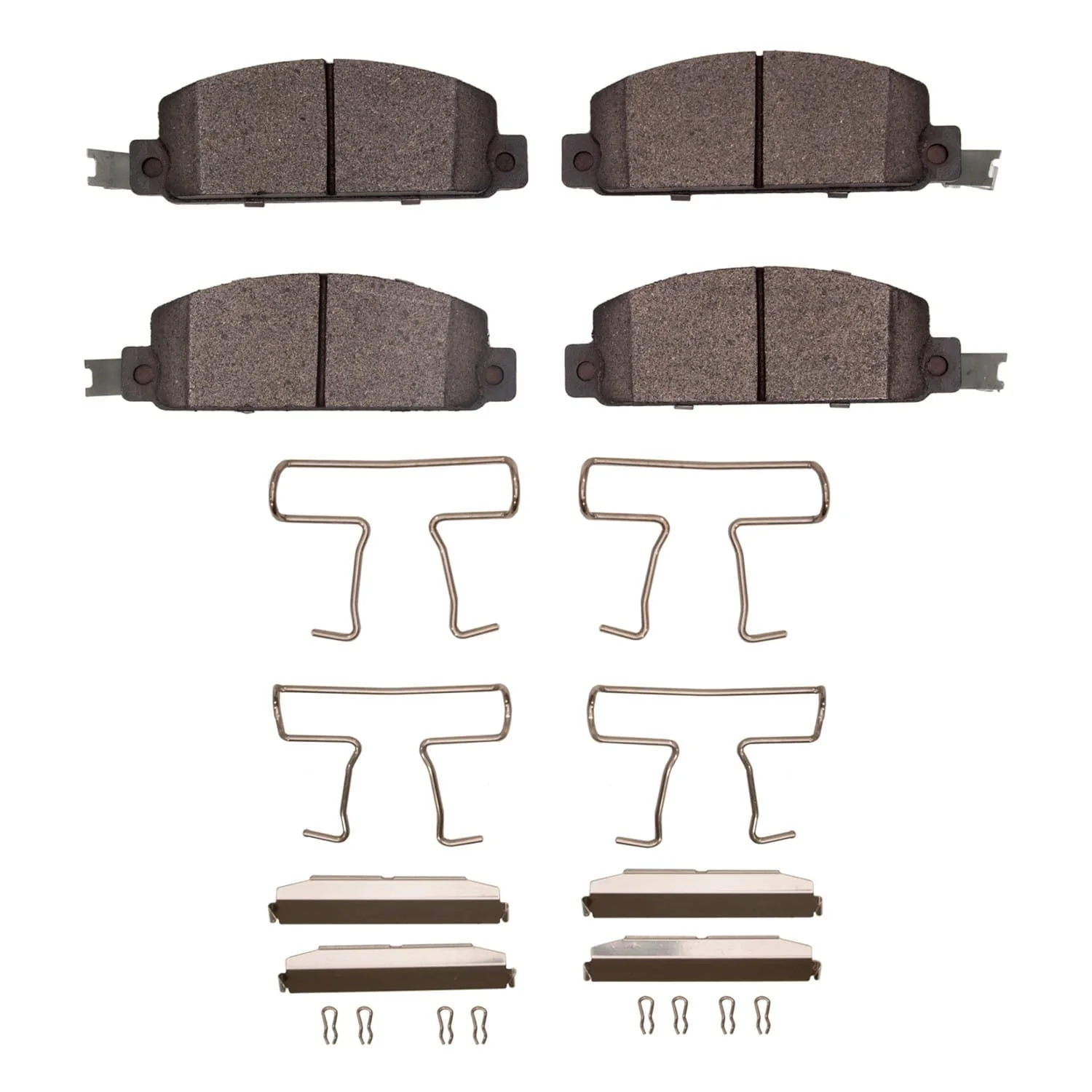 R1 Concepts 1976-1980 Chevrolet Luv Front R1 Concepts Optimum OE Pads & Hardware Kit