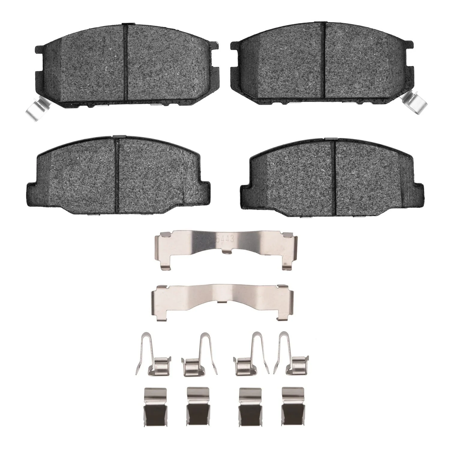 R1 Concepts 1982-1985 Toyota Celica Front R1 Concepts Semi Met Pads & Hardware Kit
