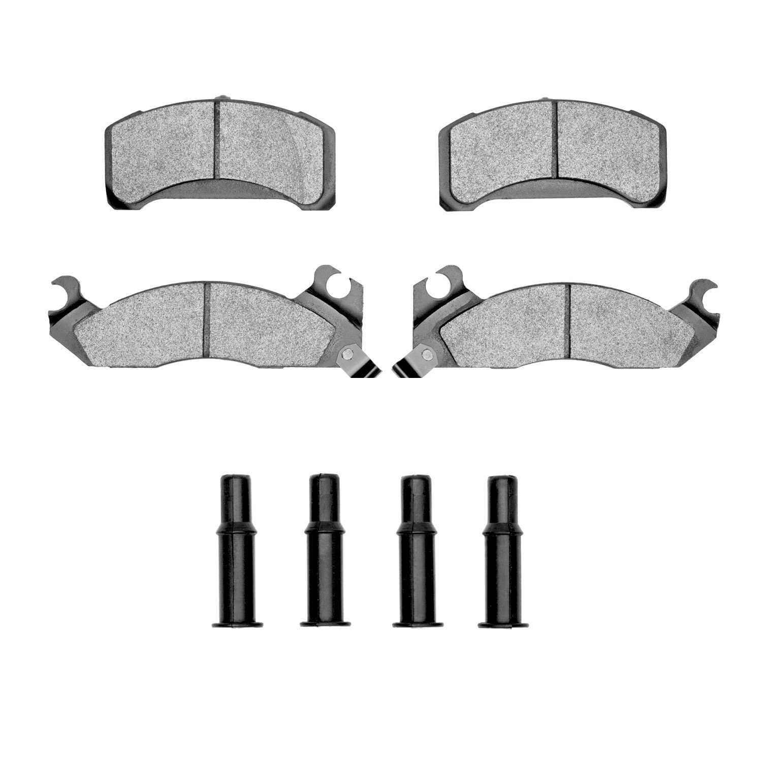 R1 Concepts 1982-1993 Ford Fairmont Front R1 Concepts Semi Met Pads & Hardware Kit