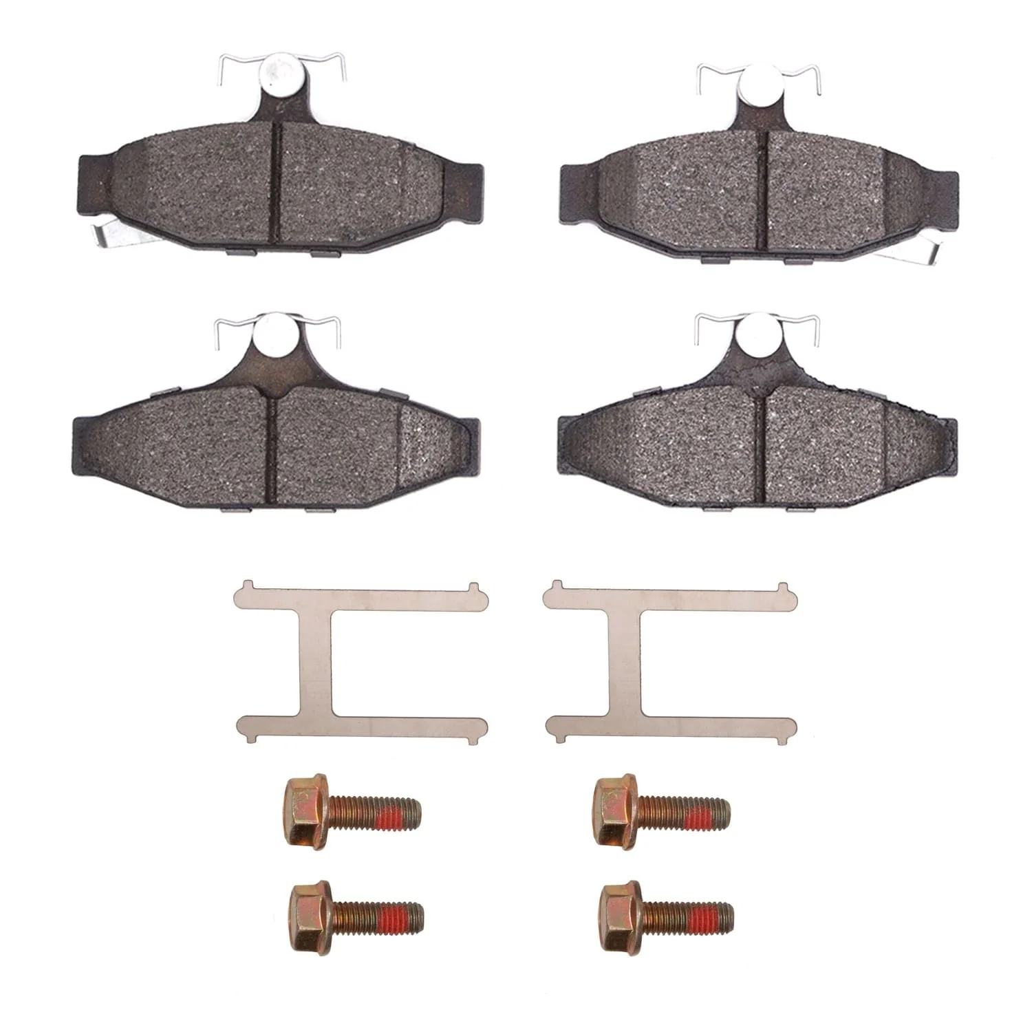 R1 Concepts 1984-1987 Chevrolet Corvette Rear R1 Concepts Semi Met Pads & Hardware Kit