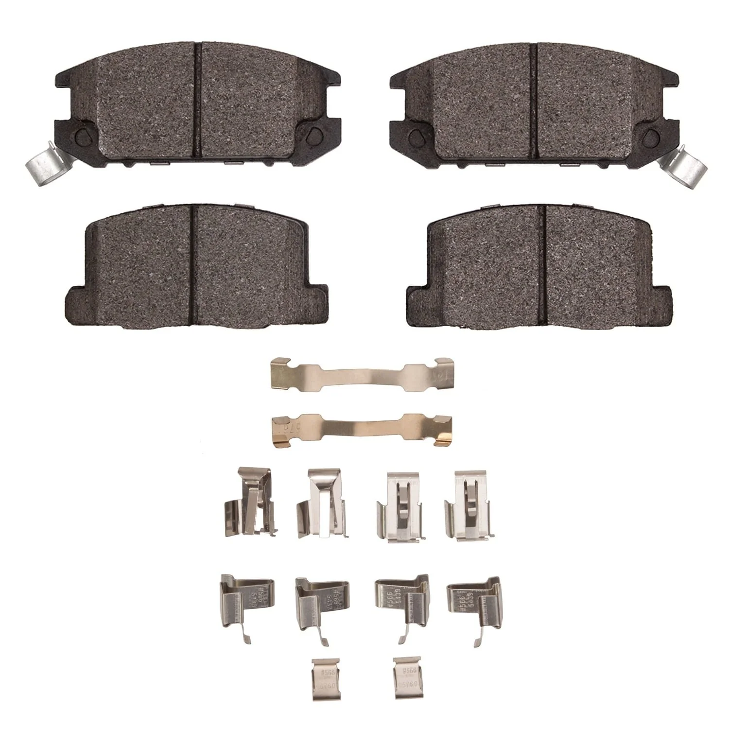 R1 Concepts 1985-1989 Toyota MR2 Rear R1 Concepts Ceramic Pads & Hardware Kit