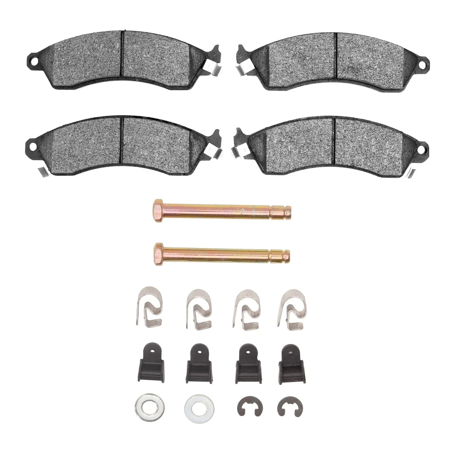 R1 Concepts 1985-2004 Chevrolet Corvette Front R1 Concepts Performance Sport Pads & Hardware Kit