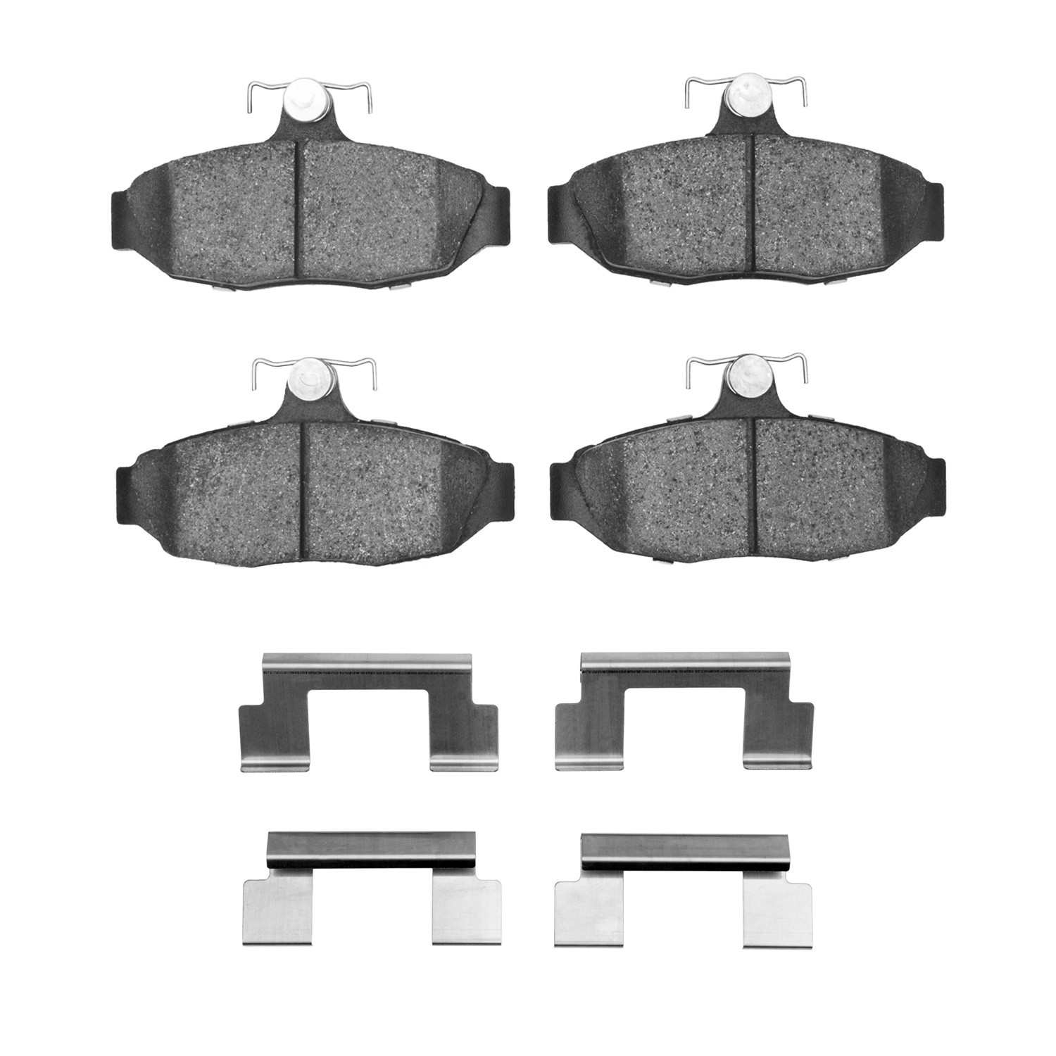R1 Concepts 1986-1993 Ford Mustang Rear R1 Concepts Optimum OE Pads & Hardware Kit