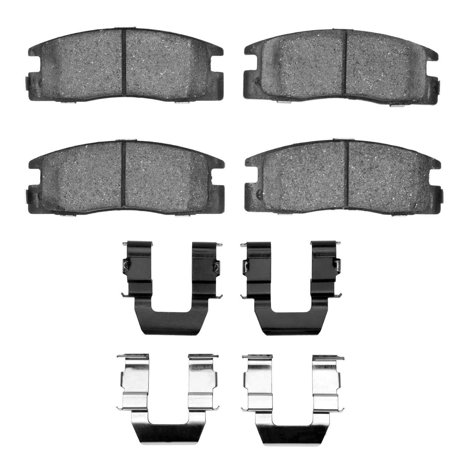 R1 Concepts 1988-1995 Isuzu Pickup Rear R1 Concepts Optimum OE Pads & Hardware Kit