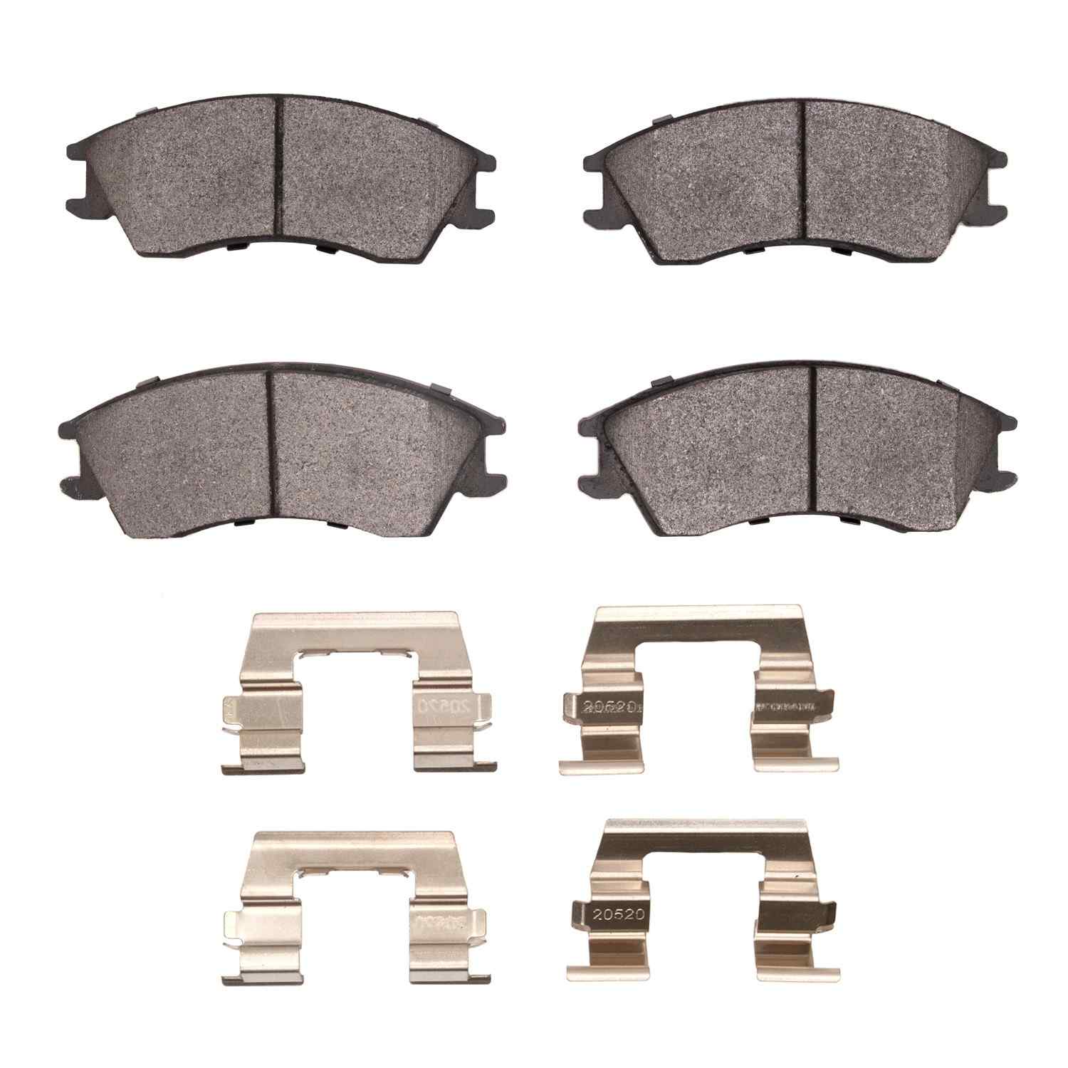 R1 Concepts 1989-1994 Subaru Justy Front R1 Concepts Semi Met Pads & Hardware Kit