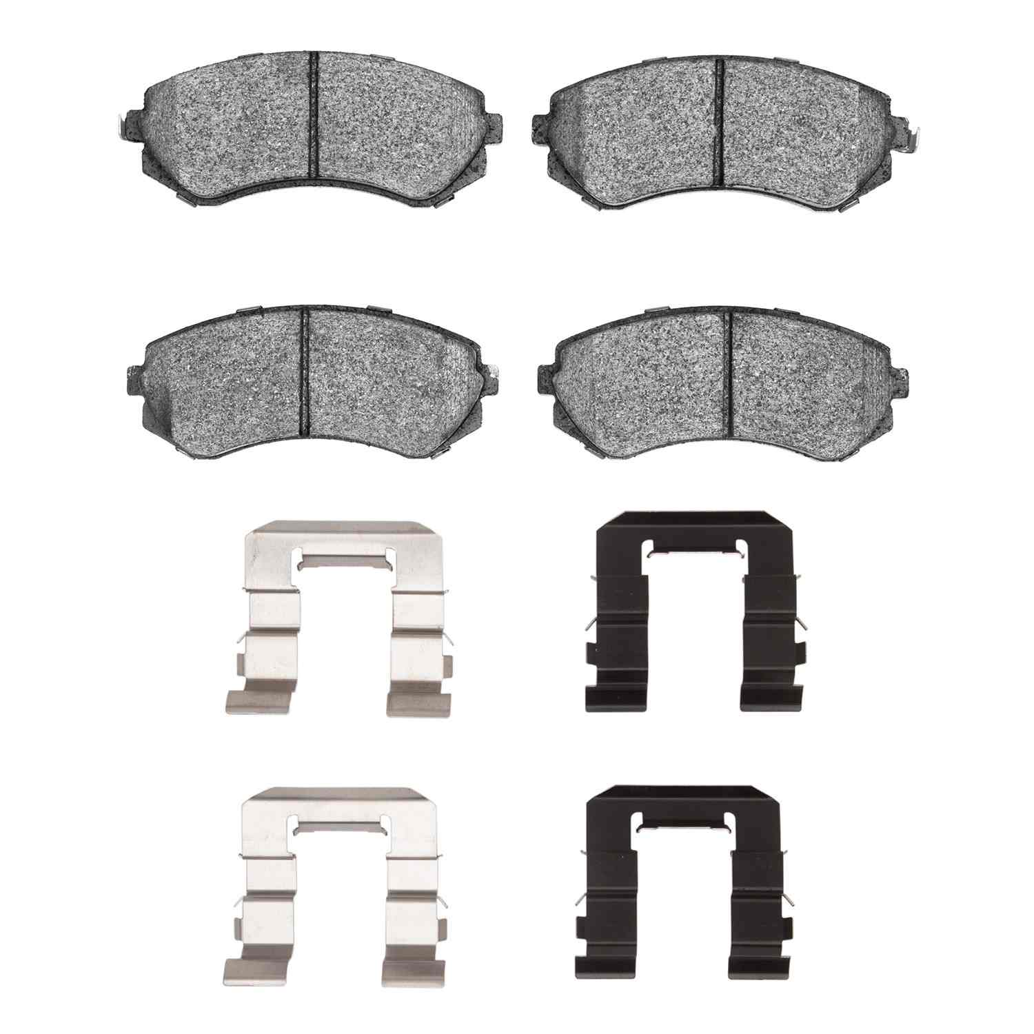 R1 Concepts 1989-1996 Nissan 240SX Front R1 Concepts Semi Met Pads & Hardware Kit