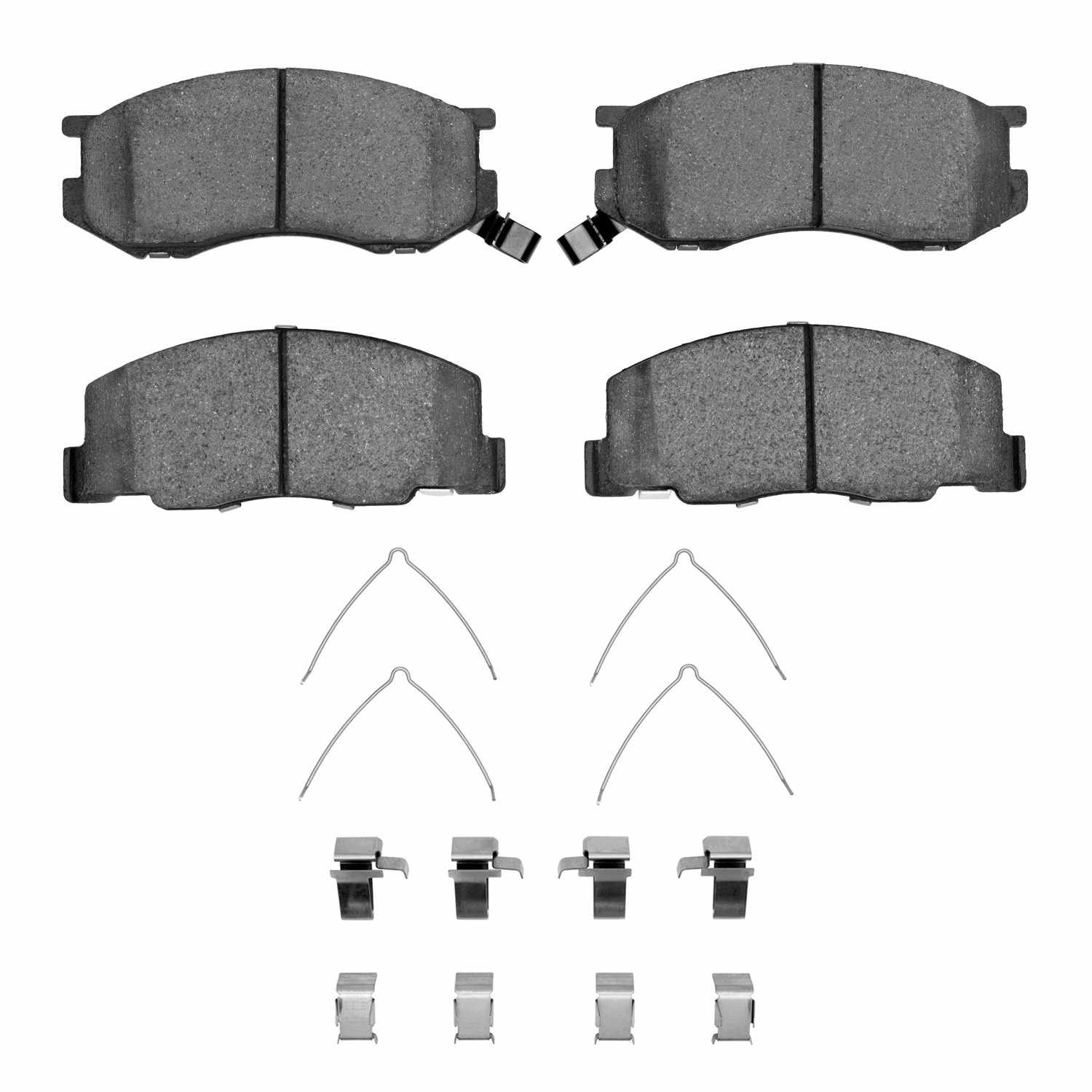 R1 Concepts 1991-1997 Toyota Previa Front R1 Concepts Optimum OE Pads & Hardware Kit