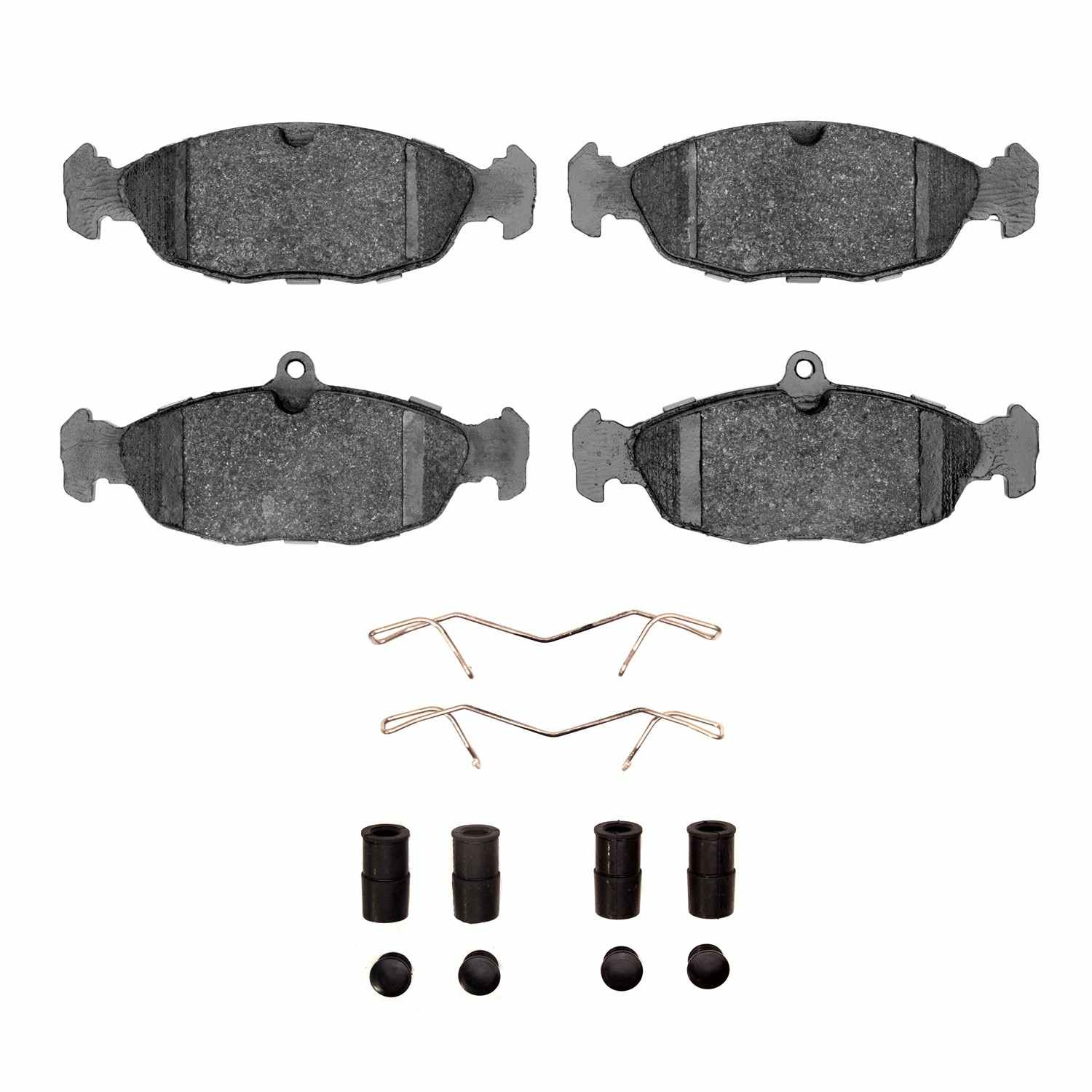R1 Concepts 1995-1999 Chevrolet TIGRA (Mexico) Front/Rear R1 Concepts Ceramic Pads & Hardware Kit