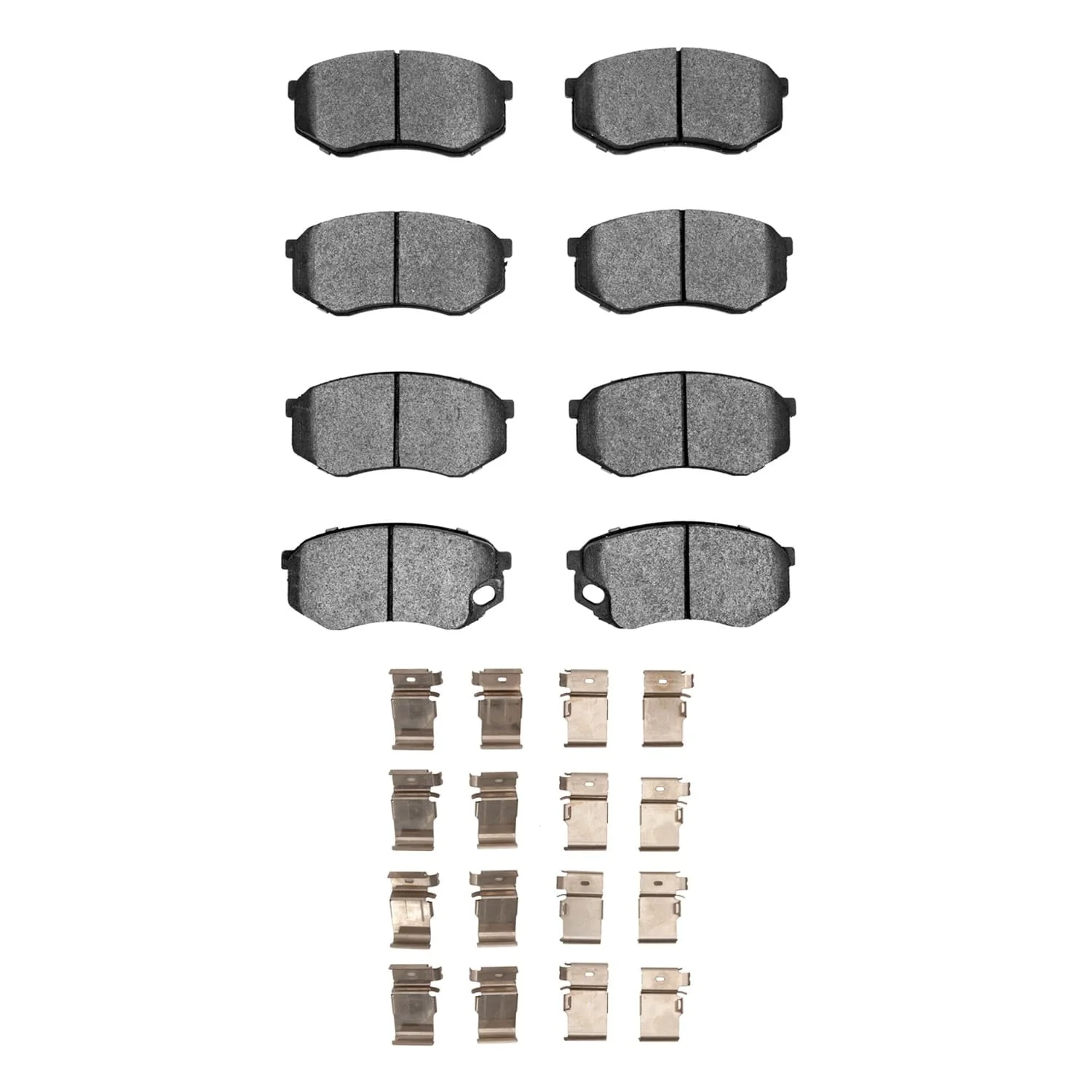 R1 Concepts 1995-2004 Mitsubishi Fuso FE Front R1 Concepts Super Duty Pads & Hardware Kit