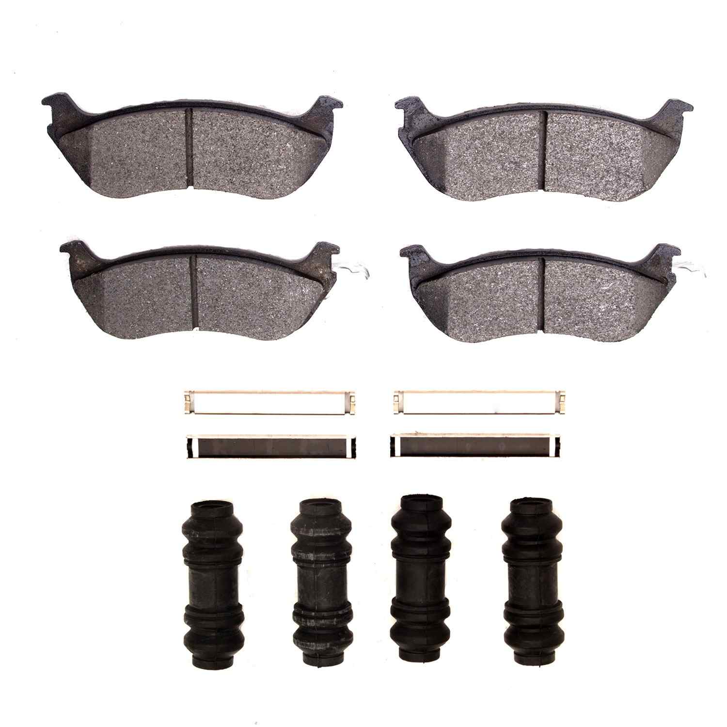 R1 Concepts 1996-2002 Ford Crown Victoria Rear R1 Concepts Optimum OE Pads & Hardware Kit