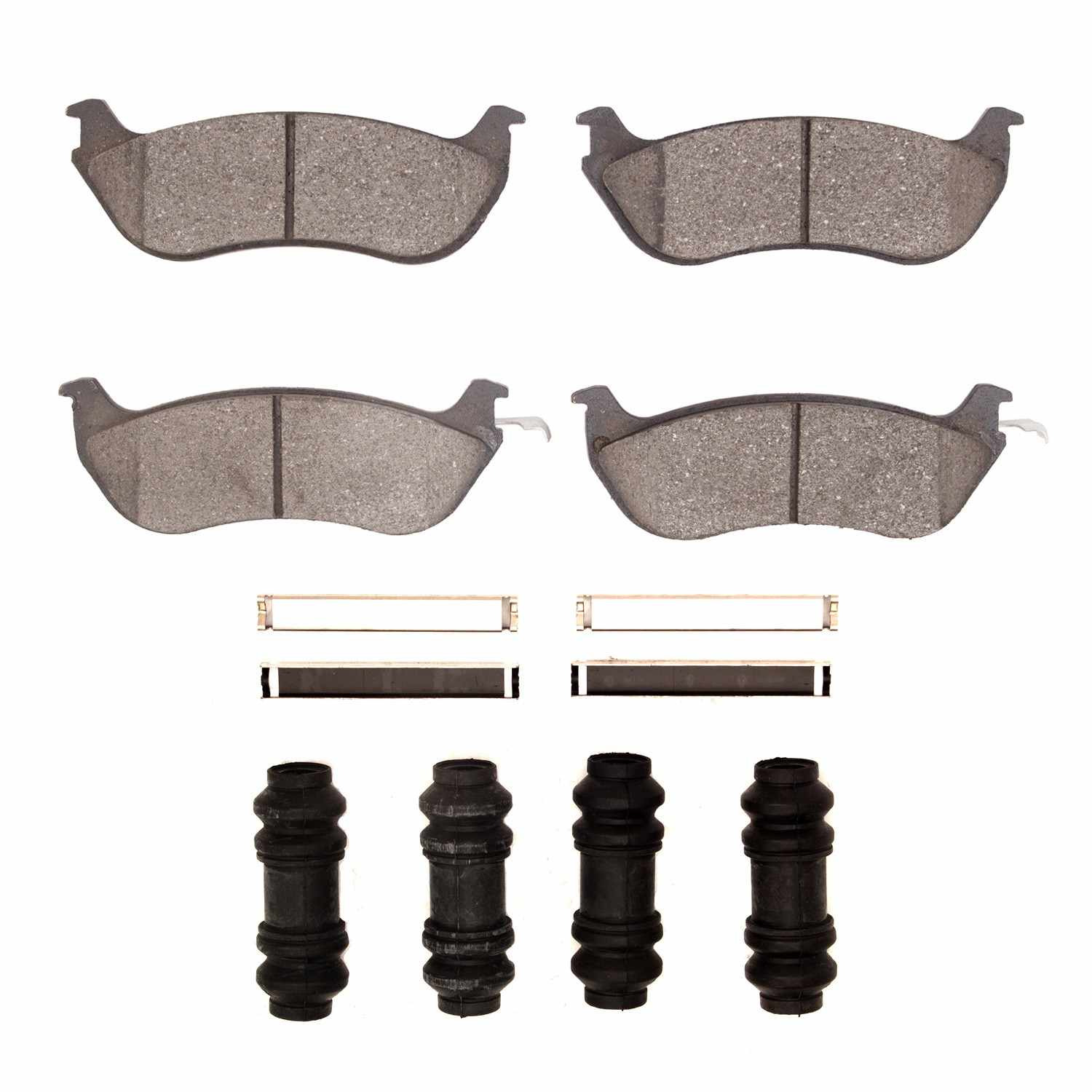 R1 Concepts 1996-2002 Ford Crown Victoria Rear R1 Concepts Semi Met Pads & Hardware Kit