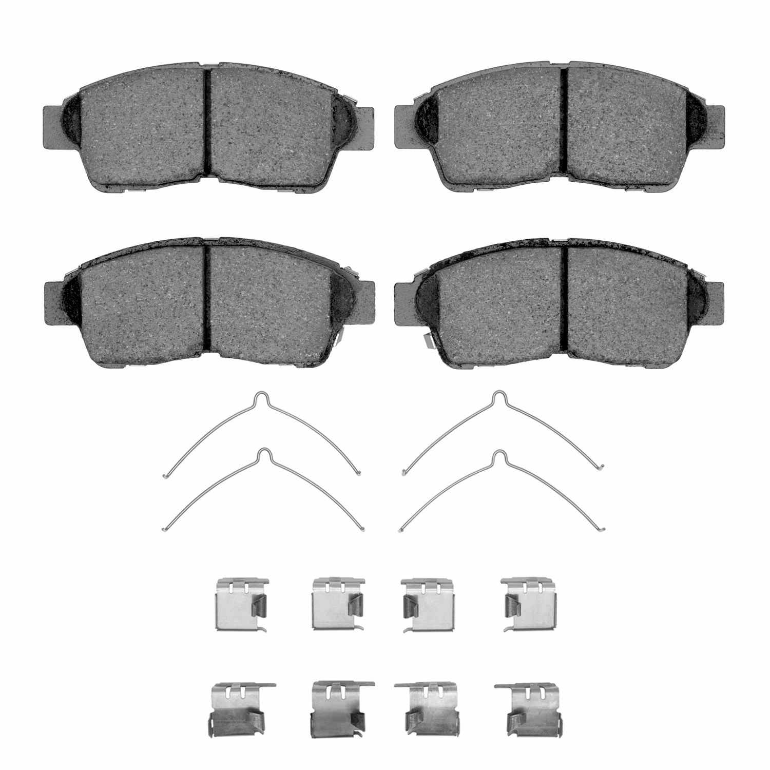 R1 Concepts 1997-2001 Toyota Camry Front R1 Concepts Optimum OE Pads & Hardware Kit