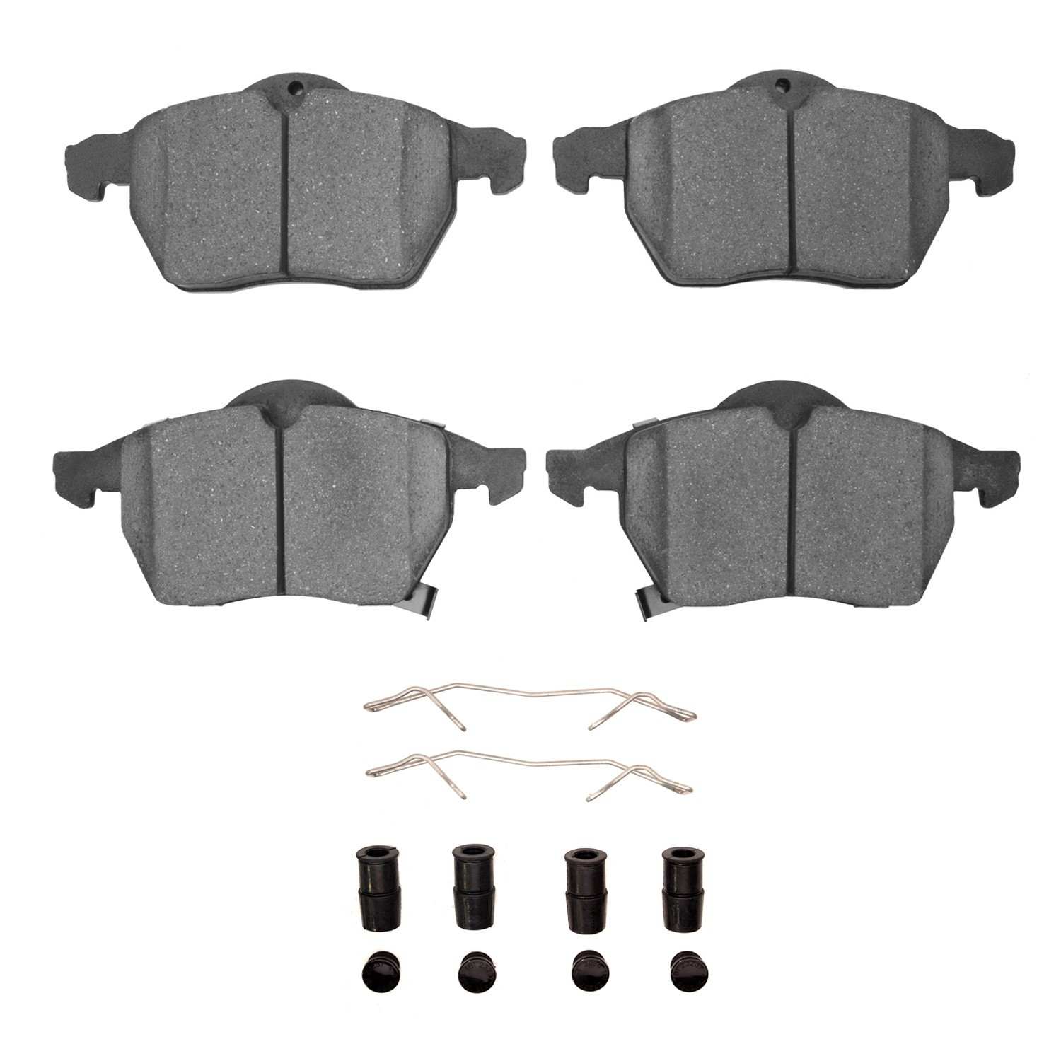 R1 Concepts 1997-2010 Saab 900 Front R1 Concepts Euro Ceramic Pads & Hardware Kit