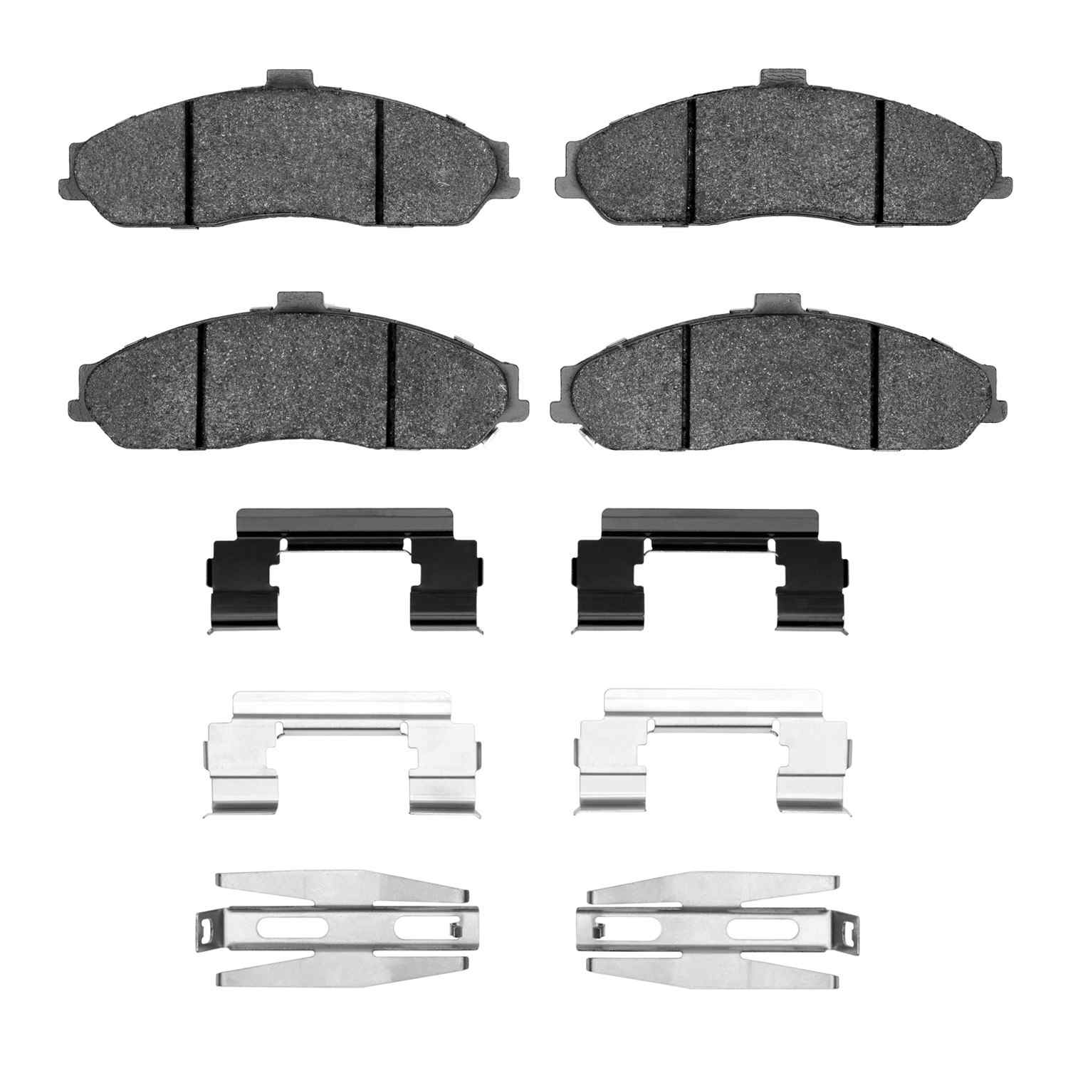 R1 Concepts 1997-2013 Chevrolet Corvette Front R1 Concepts Performance Sport Pads & Hardware Kit