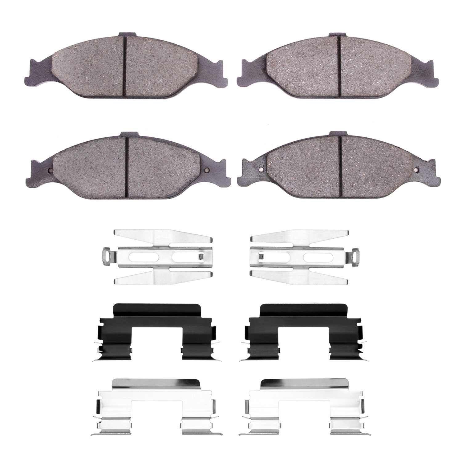 R1 Concepts 1999-2004 Ford Mustang Front R1 Concepts Semi Met Pads & Hardware Kit