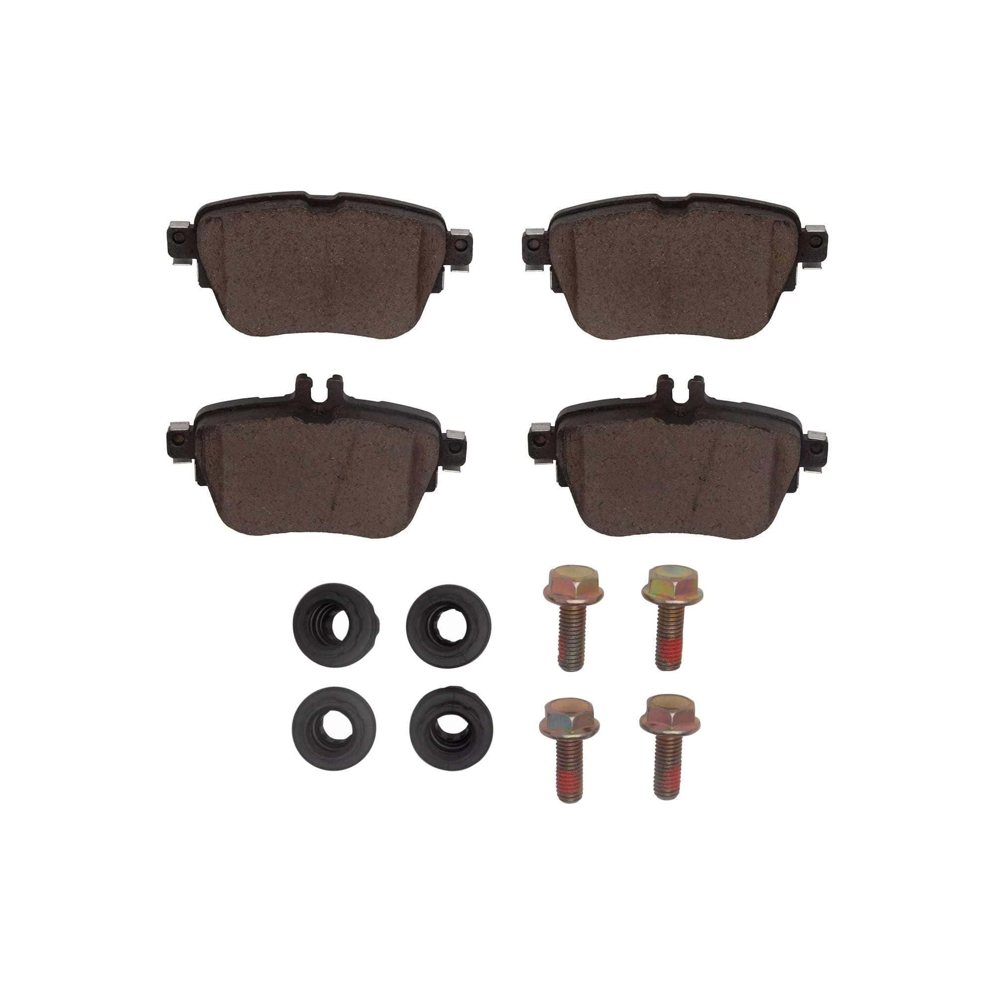 R1 Concepts 20-23 Mercedes-Benz E350 Rear Euro Ceramic Pads & Hardware Kit