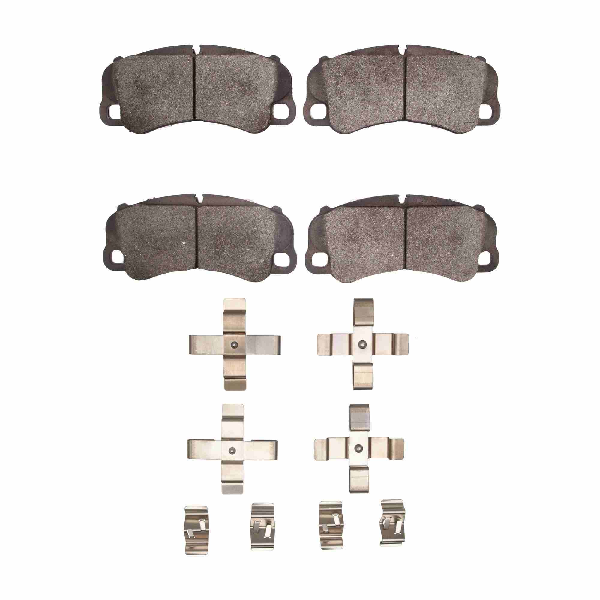 R1 Concepts 20-23 Porsche 718 Cayman Front Optimum OE Brake Pads and Hardware Kit