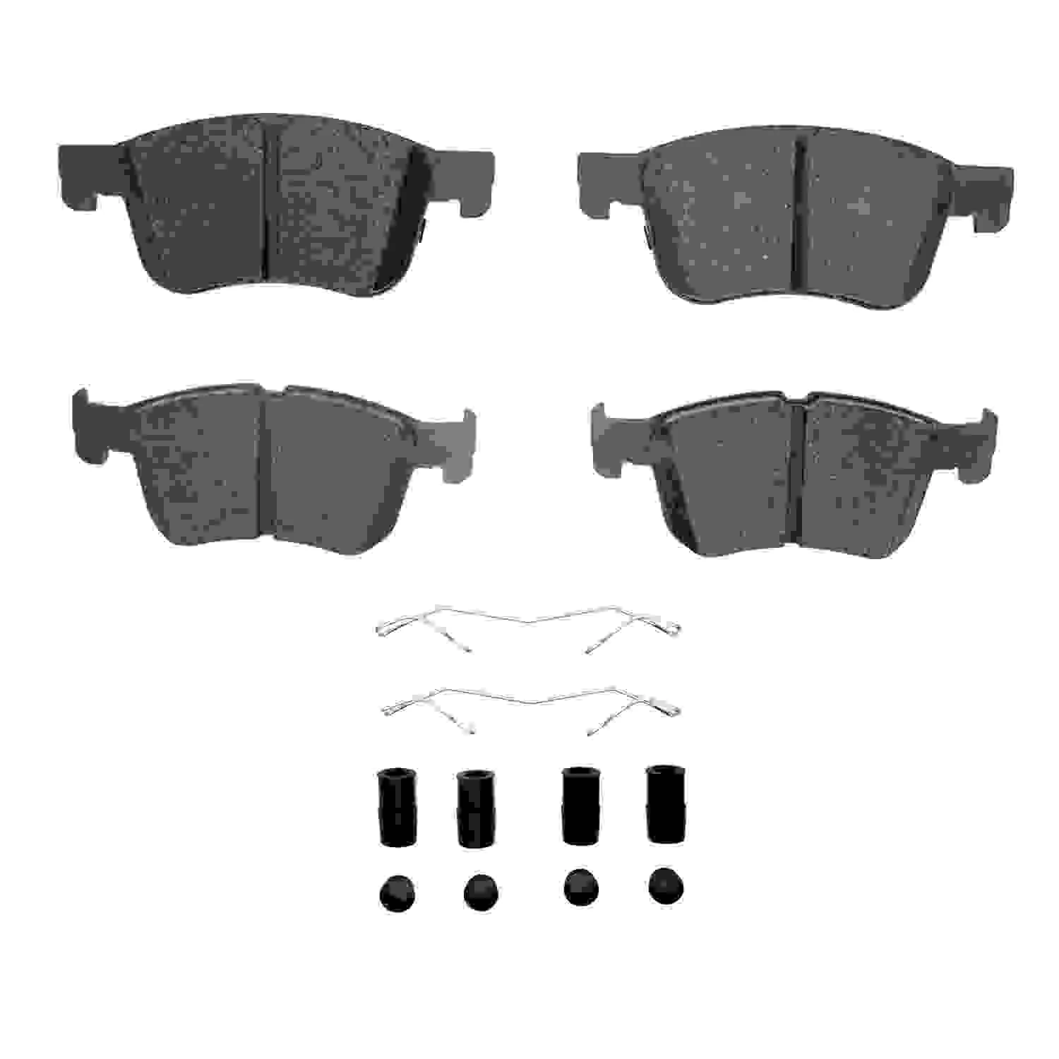 R1 Concepts 20-25 Ford Bronco Sport Front Optimum OE Brake Pads & Hardware Kit