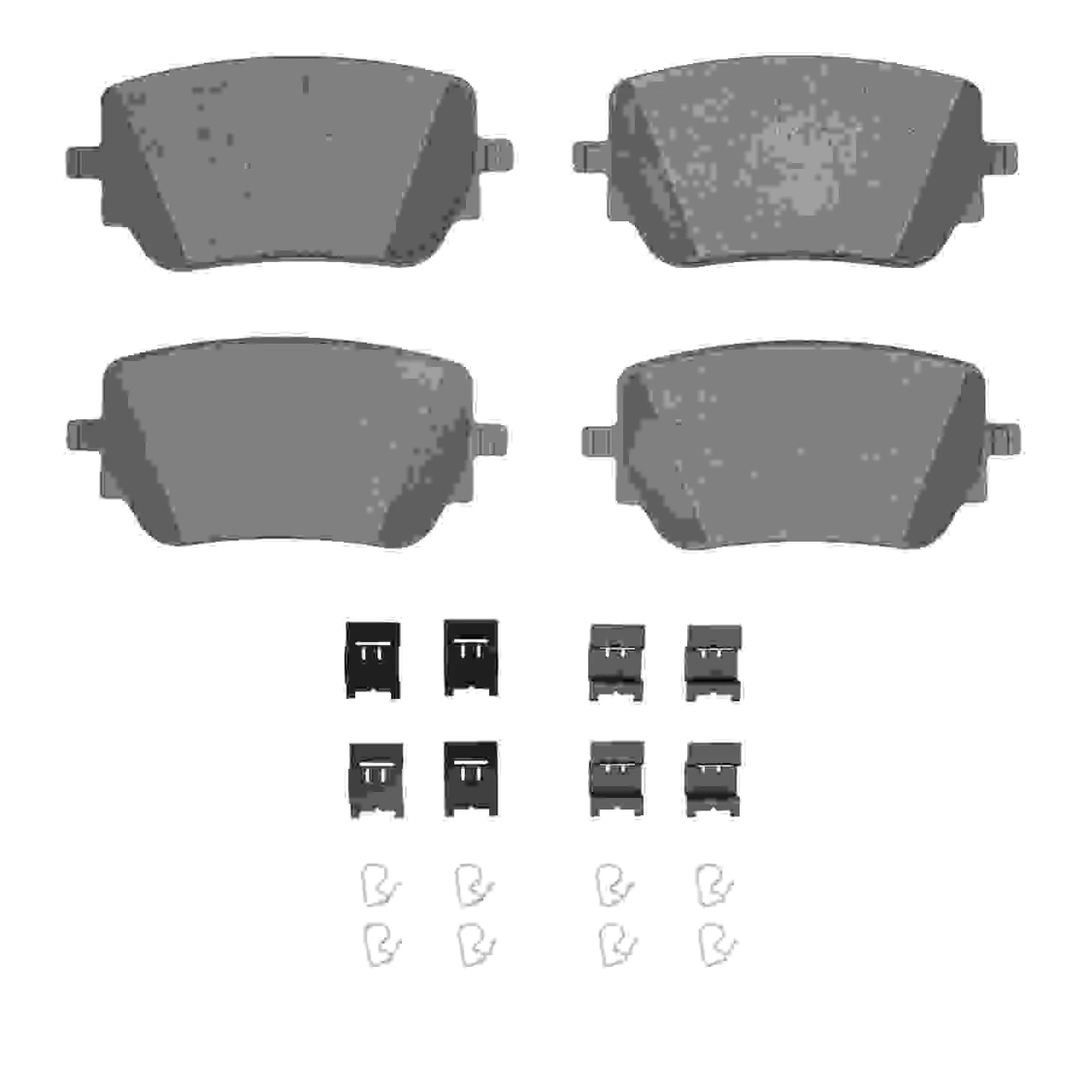 R1 Concepts 20-25 Mercedes-Benz GLB250 Rear Optimum OE Brake Pads & Hardware Kit