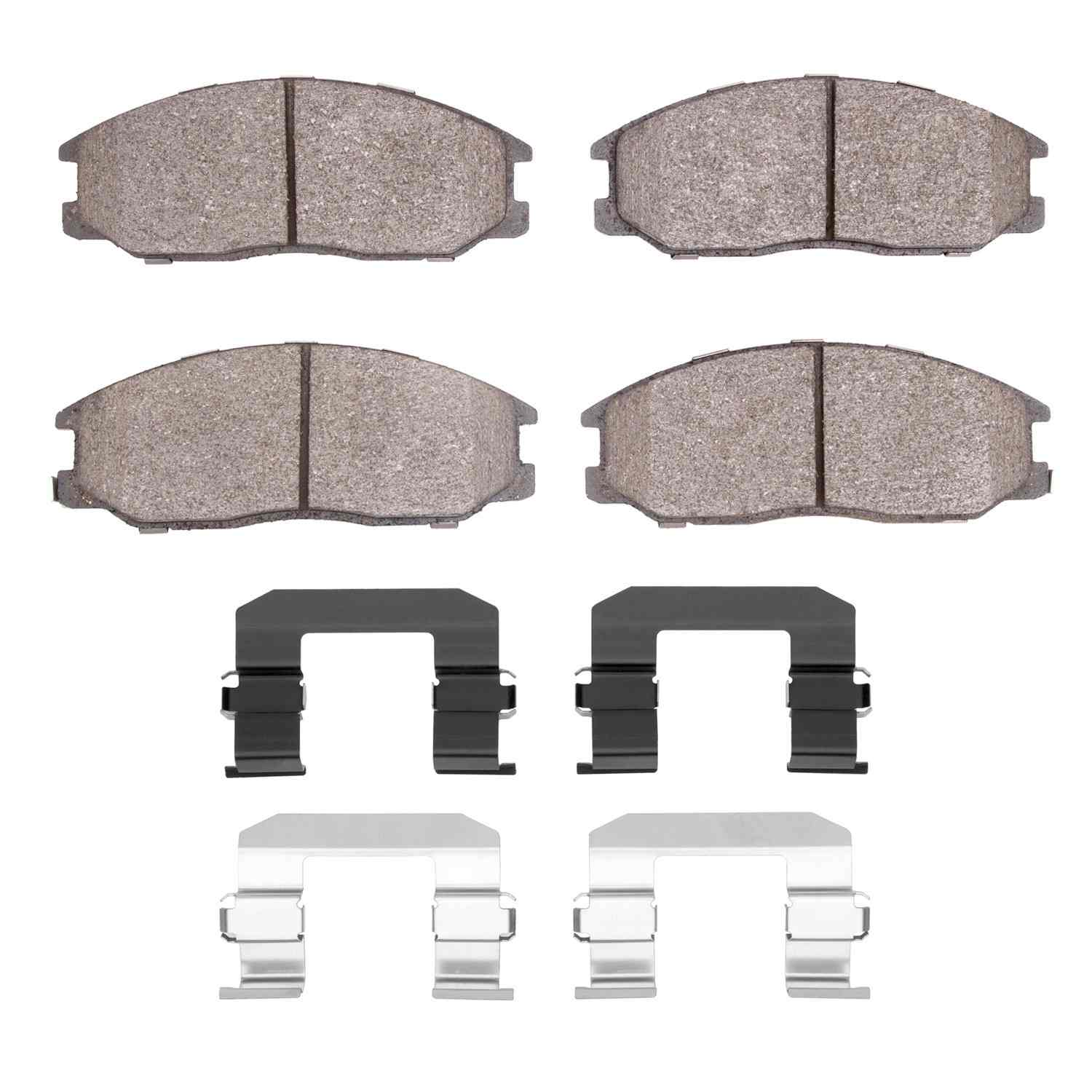 R1 Concepts 2001-2005 Hyundai Santa Fe Front R1 Concepts Optimum OE Pads & Hardware Kit
