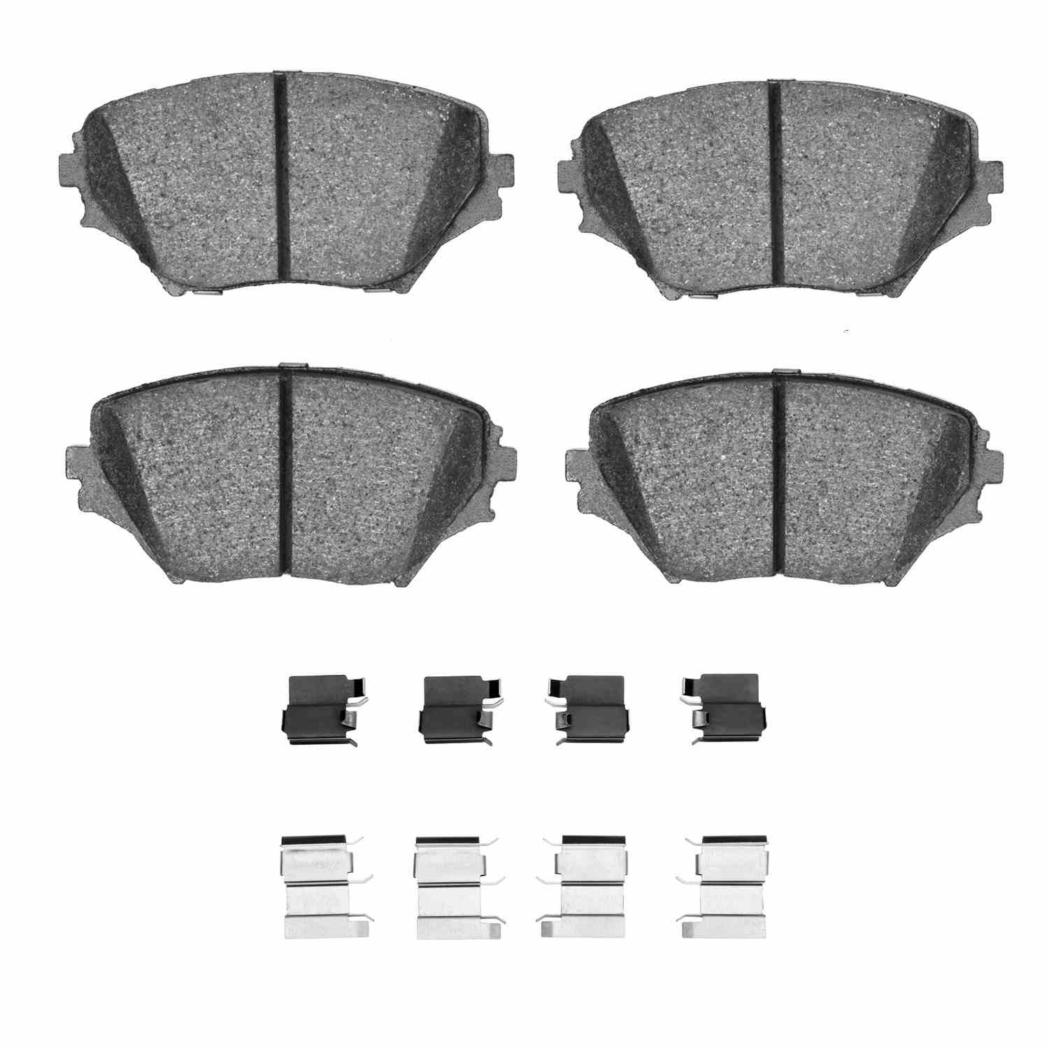 R1 Concepts 2001-2005 Toyota RAV4 Front R1 Concepts Semi Met Pads & Hardware Kit