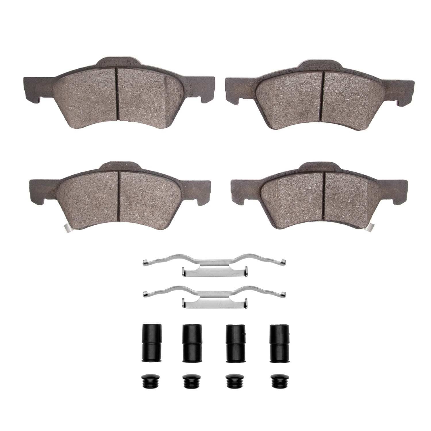 R1 Concepts 2001-2007 Chrysler Voyager Front R1 Concepts Semi Met Pads & Hardware Kit