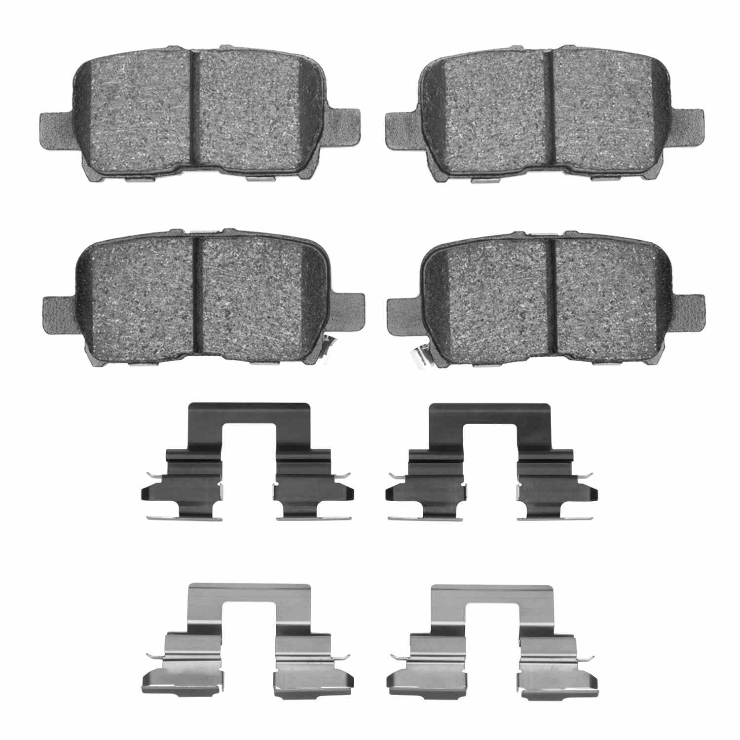 R1 Concepts 2001-2008 Acura MDX Rear R1 Concepts Ceramic Pads & Hardware Kit