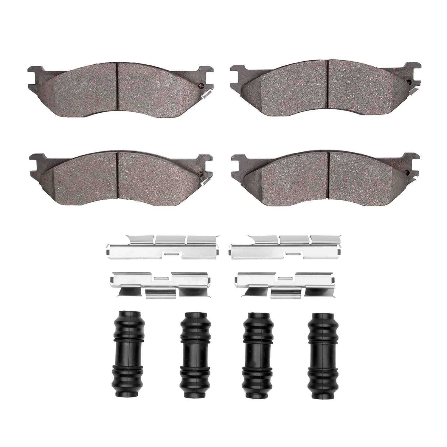 R1 Concepts 2002-2006 Dodge Ram 1500 Pickup Front R1 Concepts Super Duty Pads & Hardware Kit