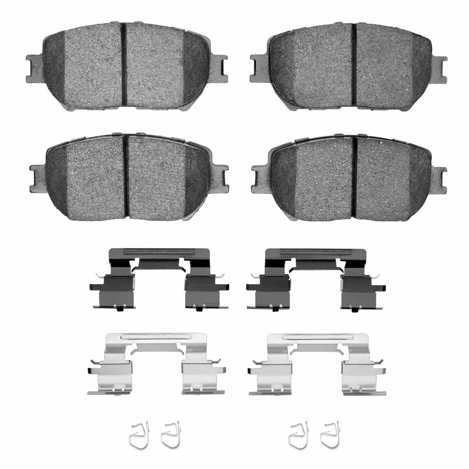 R1 Concepts 2002-2006 Toyota Camry Front R1 Concepts Ceramic Pads & Hardware Kit