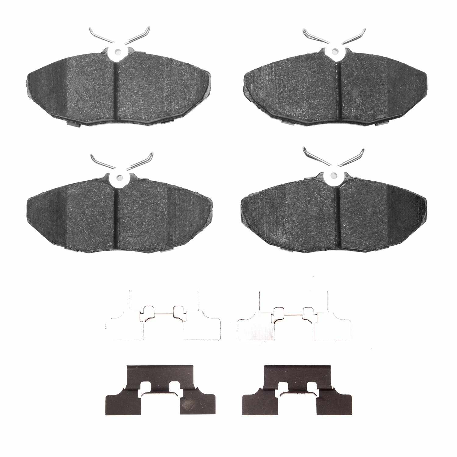 R1 Concepts 2003-2005 Jaguar VanDEN PLAS Rear R1 Concepts Euro Ceramic Pads & Hardware Kit