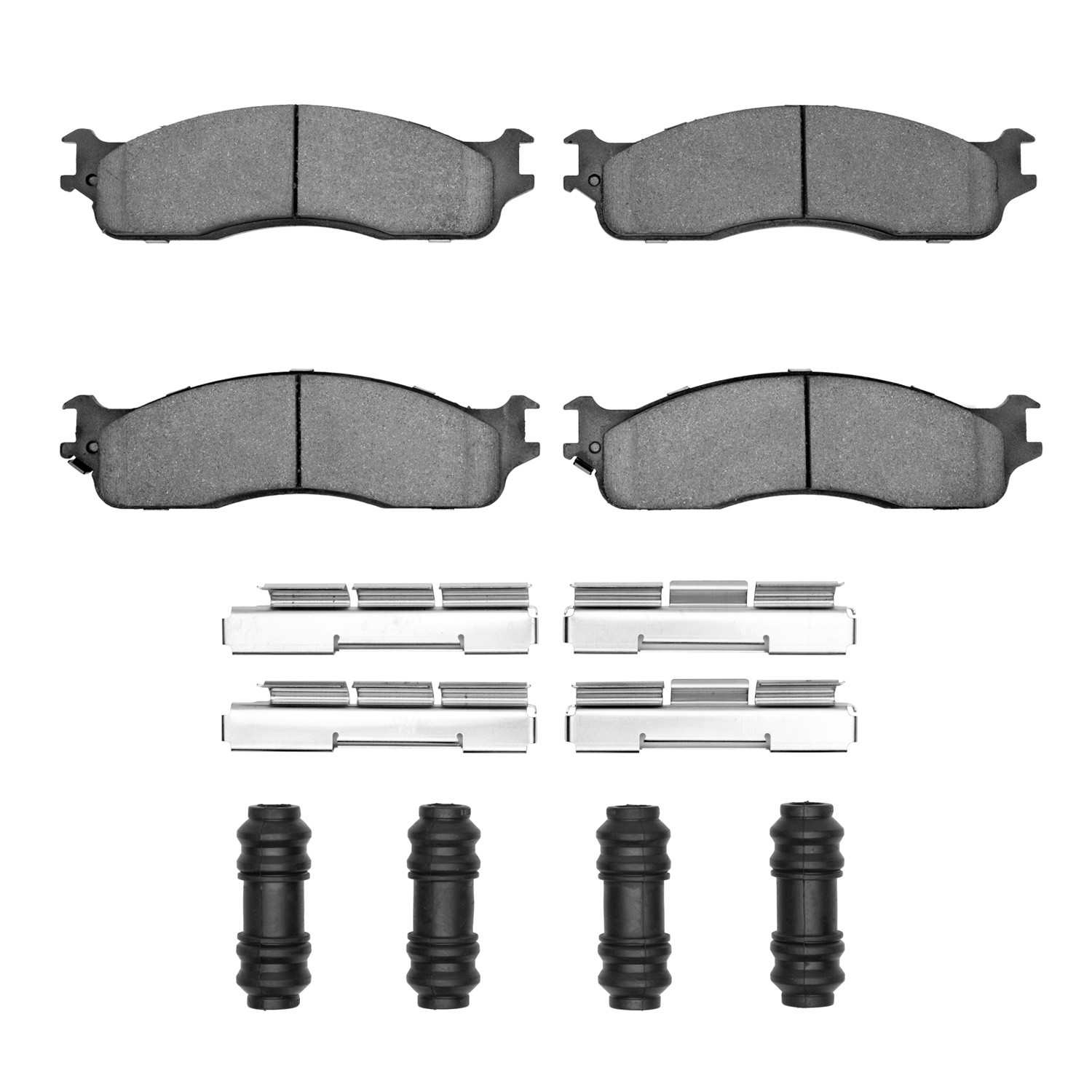 R1 Concepts 2003-2008 Dodge Ram 4000 (Mexico) Front R1 Concepts Ceramic Pads & Hardware Kit