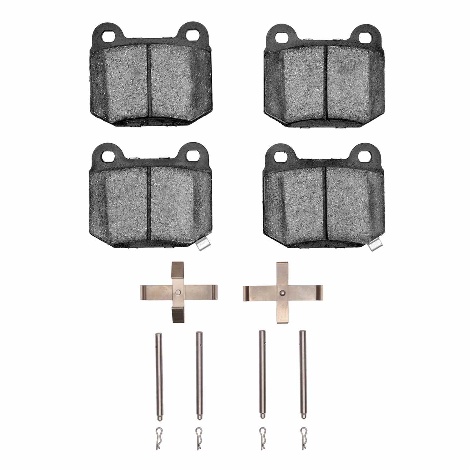 R1 Concepts 2003-2025 Infiniti G35 Rear R1 Concepts Ceramic Pads & Hardware Kit
