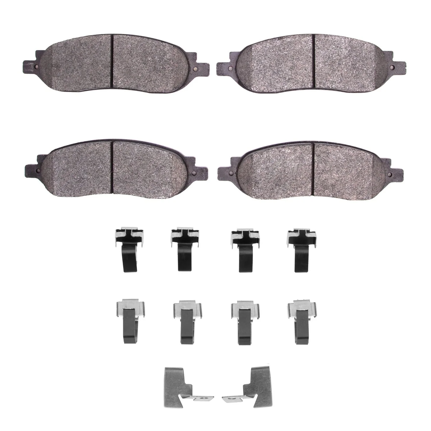 R1 Concepts 2005-2007 Ford F-350 Super Duty 4WD Rear R1 Concepts Semi Met Pads & Hardware Kit