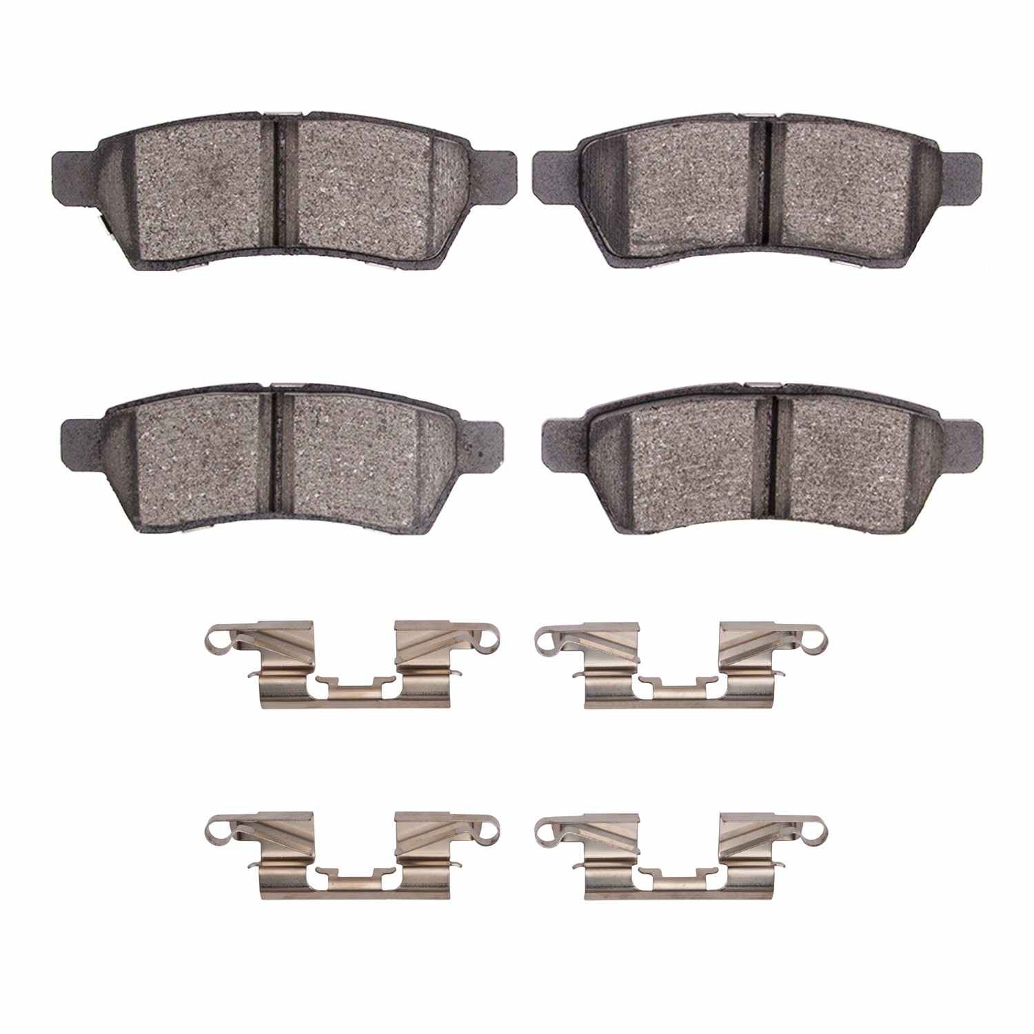 R1 Concepts 2005-2025 Nissan Frontier Rear R1 Concepts Ceramic Pads & Hardware Kit