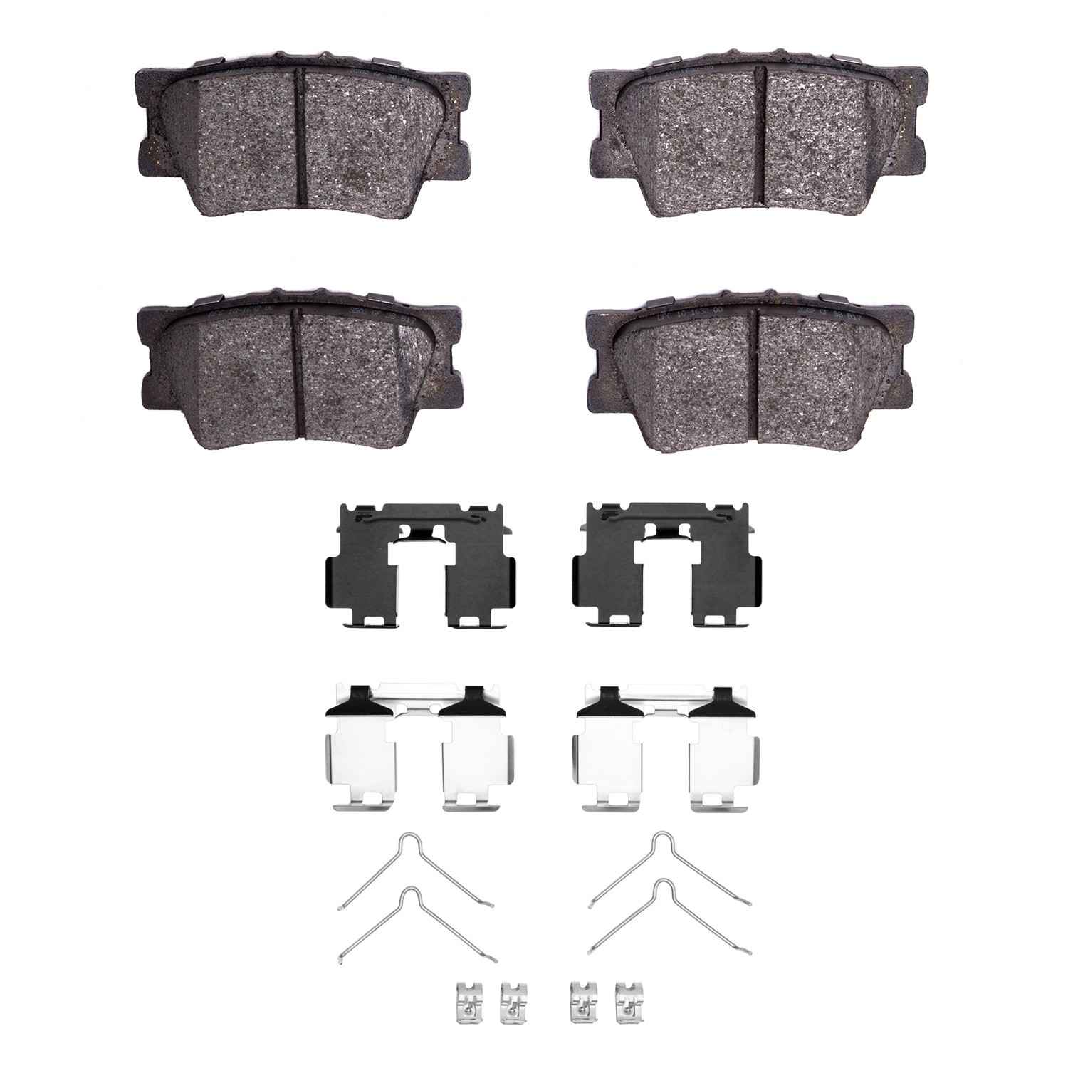 R1 Concepts 2006-2018 Lexus HS250H Rear R1 Concepts Ceramic Pads & Hardware Kit