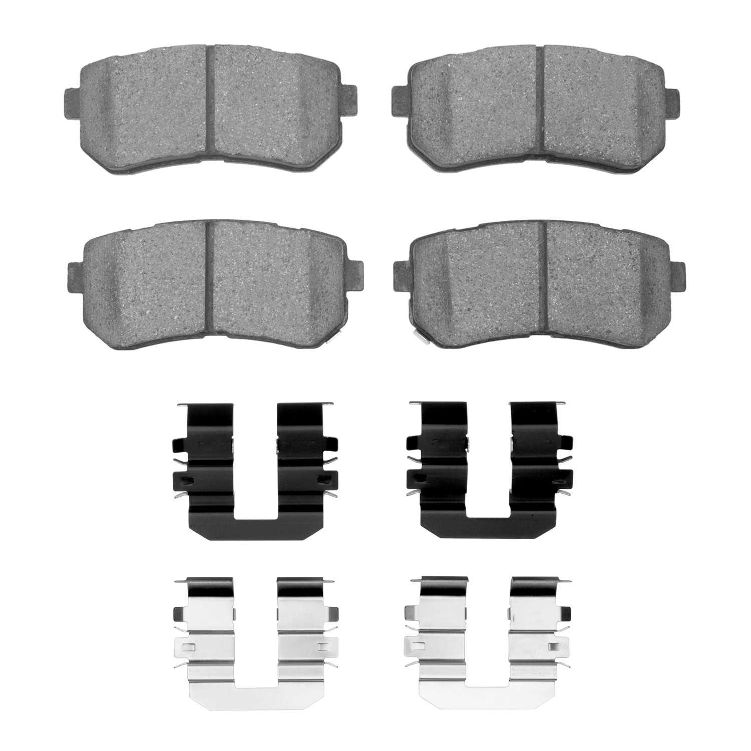 R1 Concepts 2006-2019 Dodge Attitude (Mexico) Rear R1 Concepts Optimum OE Pads & Hardware Kit