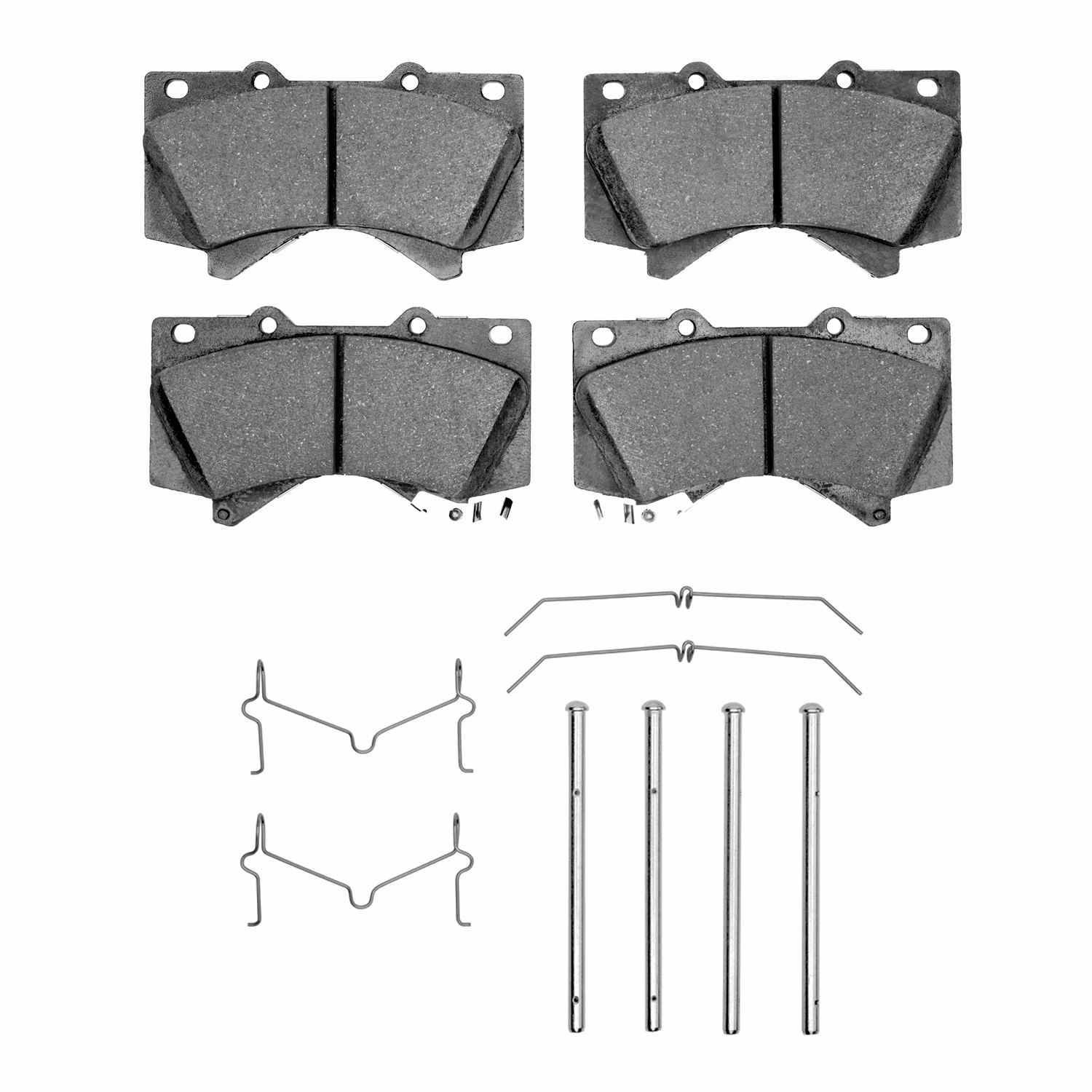 R1 Concepts 2007-2022 Lexus LX570 Front R1 Concepts Optimum OE Pads & Hardware Kit