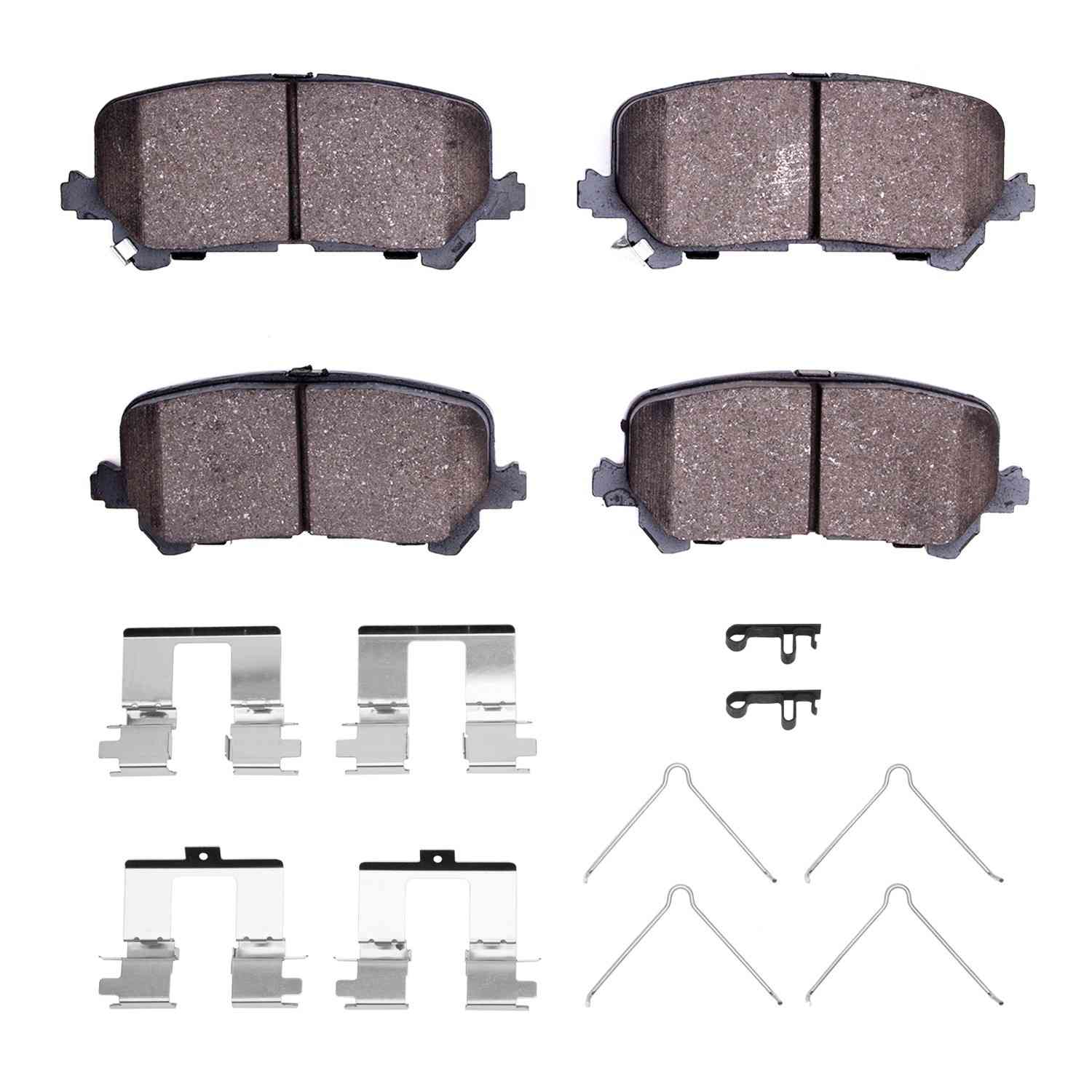 R1 Concepts 2007-2025 Acura MDX Rear R1 Concepts Optimum OE Pads & Hardware Kit